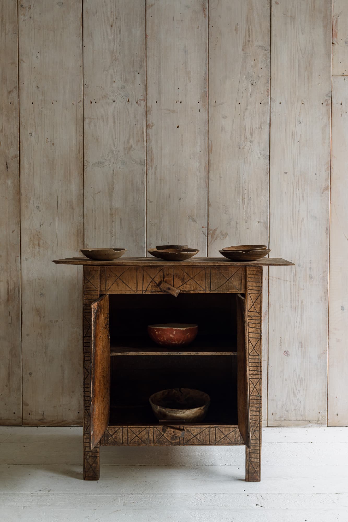 Late 18th Century Spanish Folk Art Cupboard