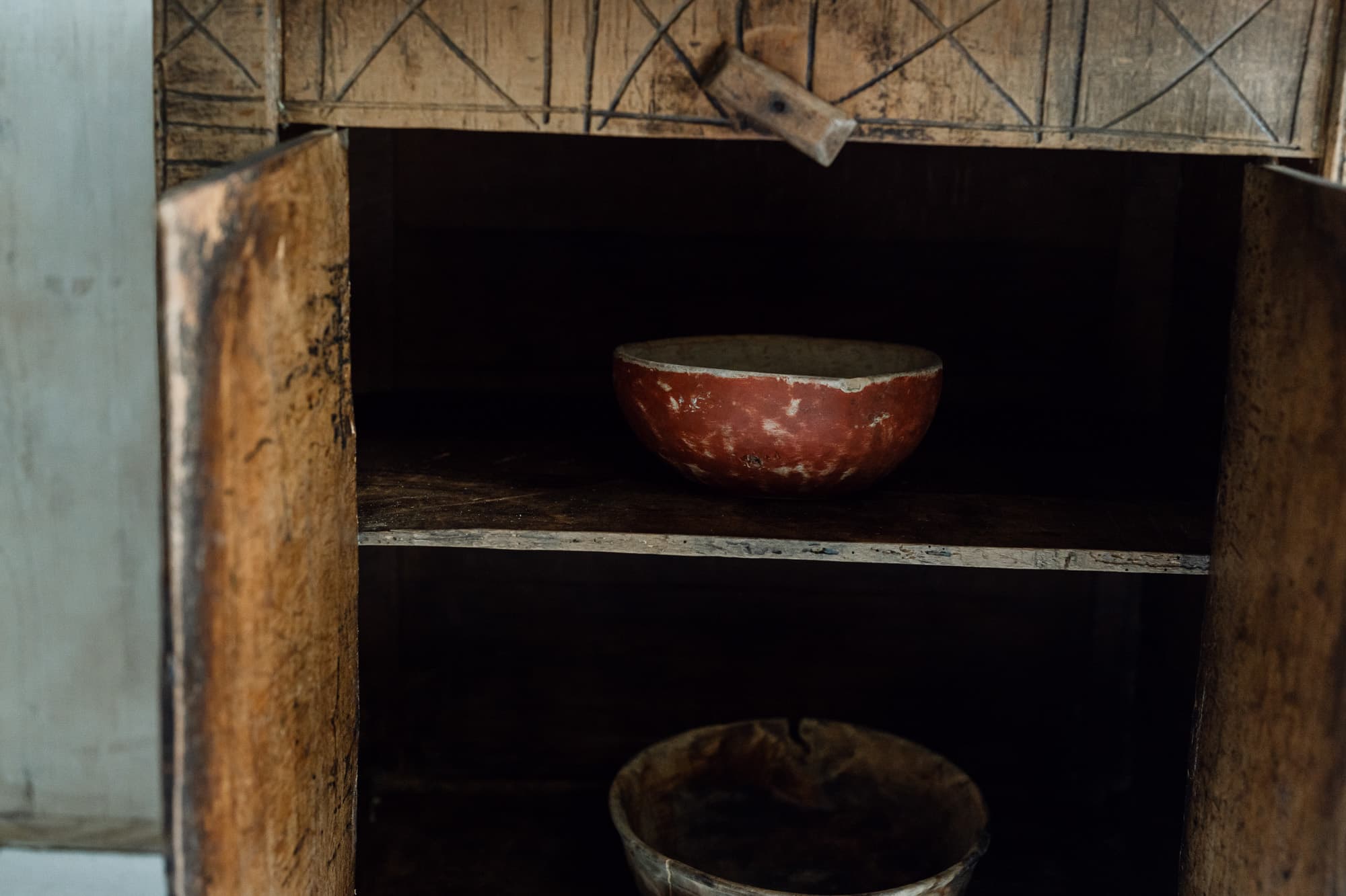 Late 18th Century Spanish Folk Art Cupboard
