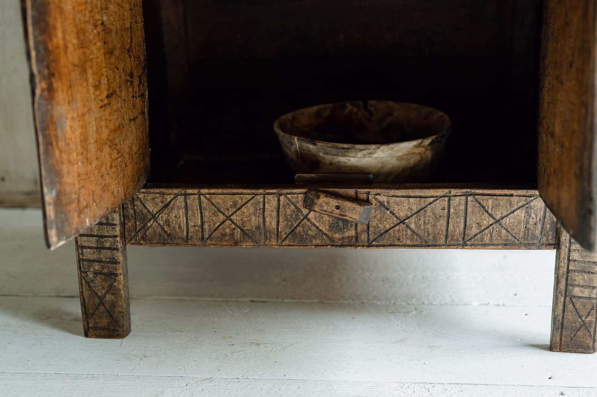 Late 18th Century Spanish Folk Art Cupboard
