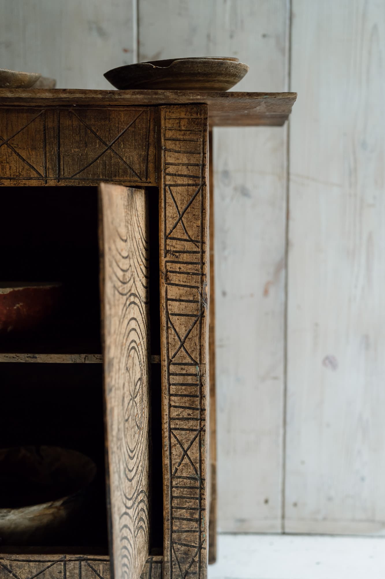 Late 18th Century Spanish Folk Art Cupboard