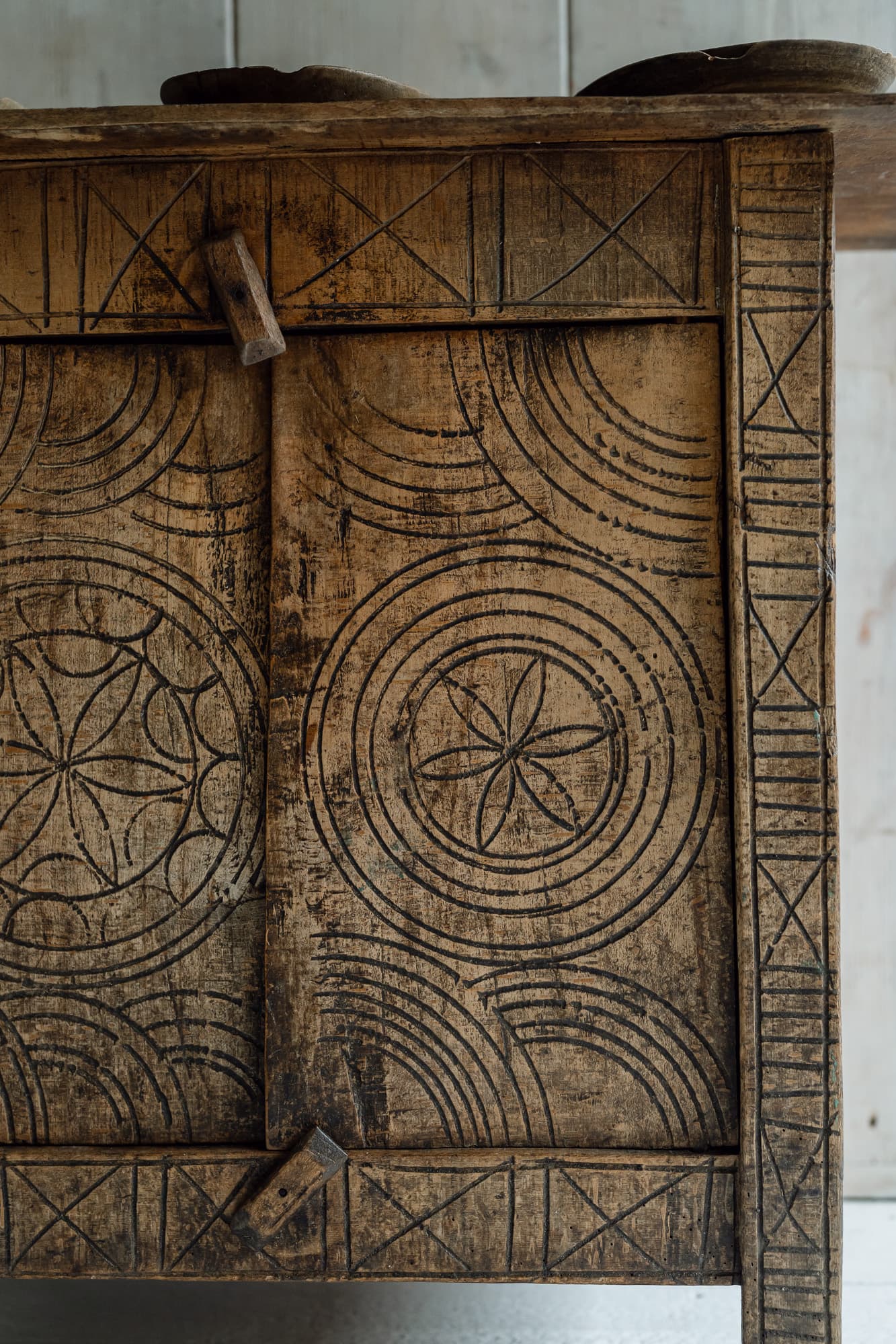 Late 18th Century Spanish Folk Art Cupboard