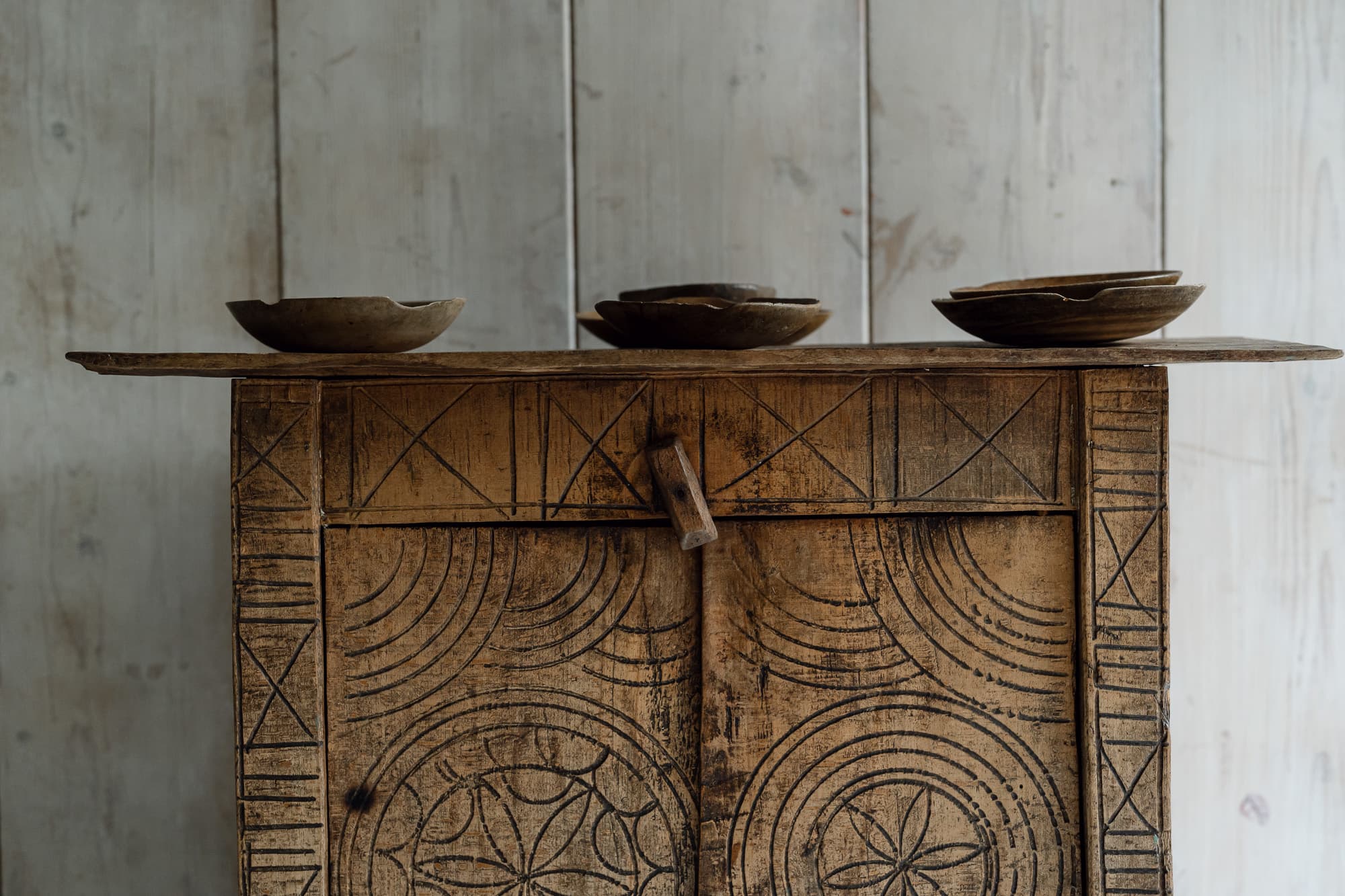 Late 18th Century Spanish Folk Art Cupboard