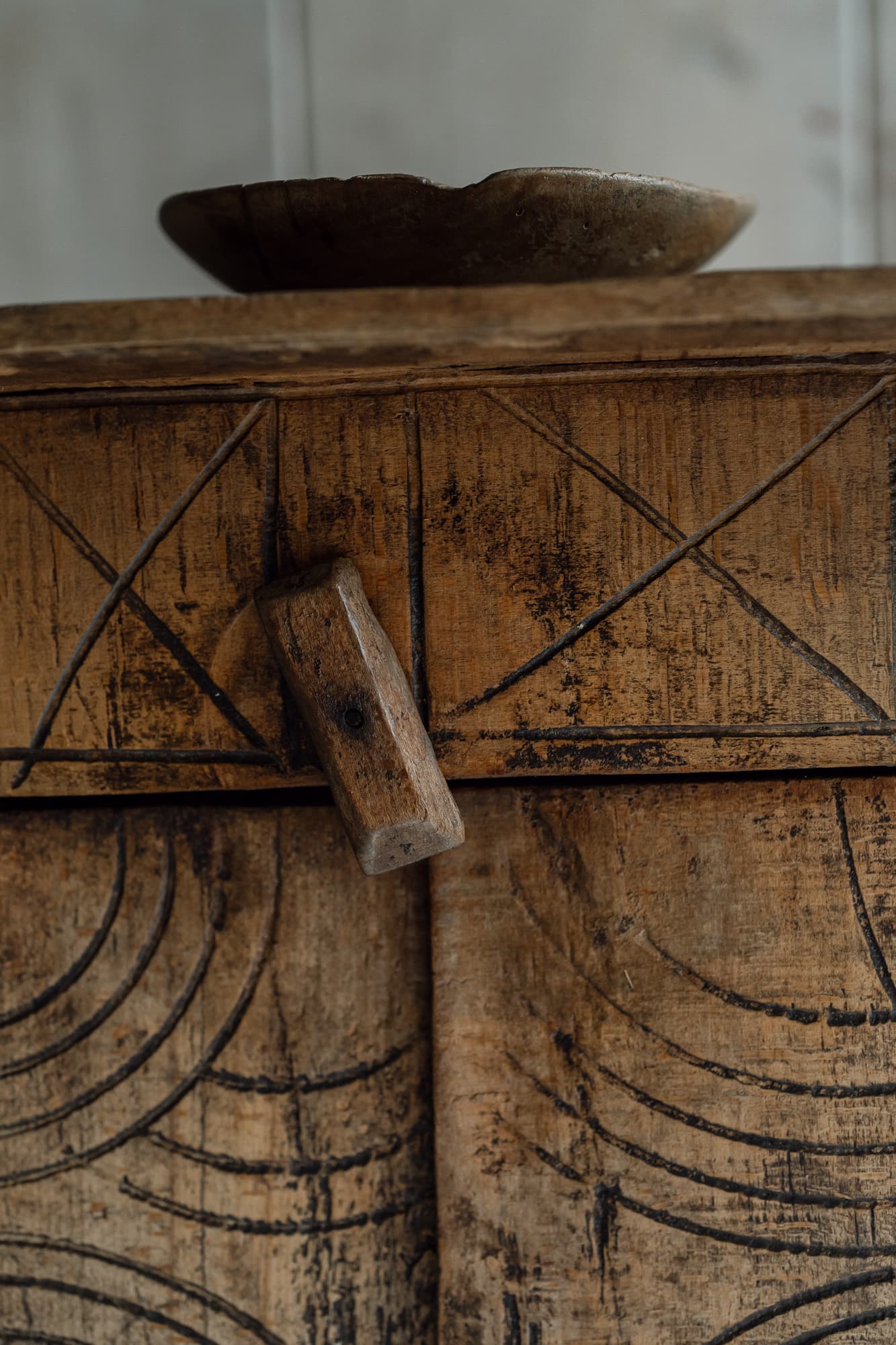 Late 18th Century Spanish Folk Art Cupboard