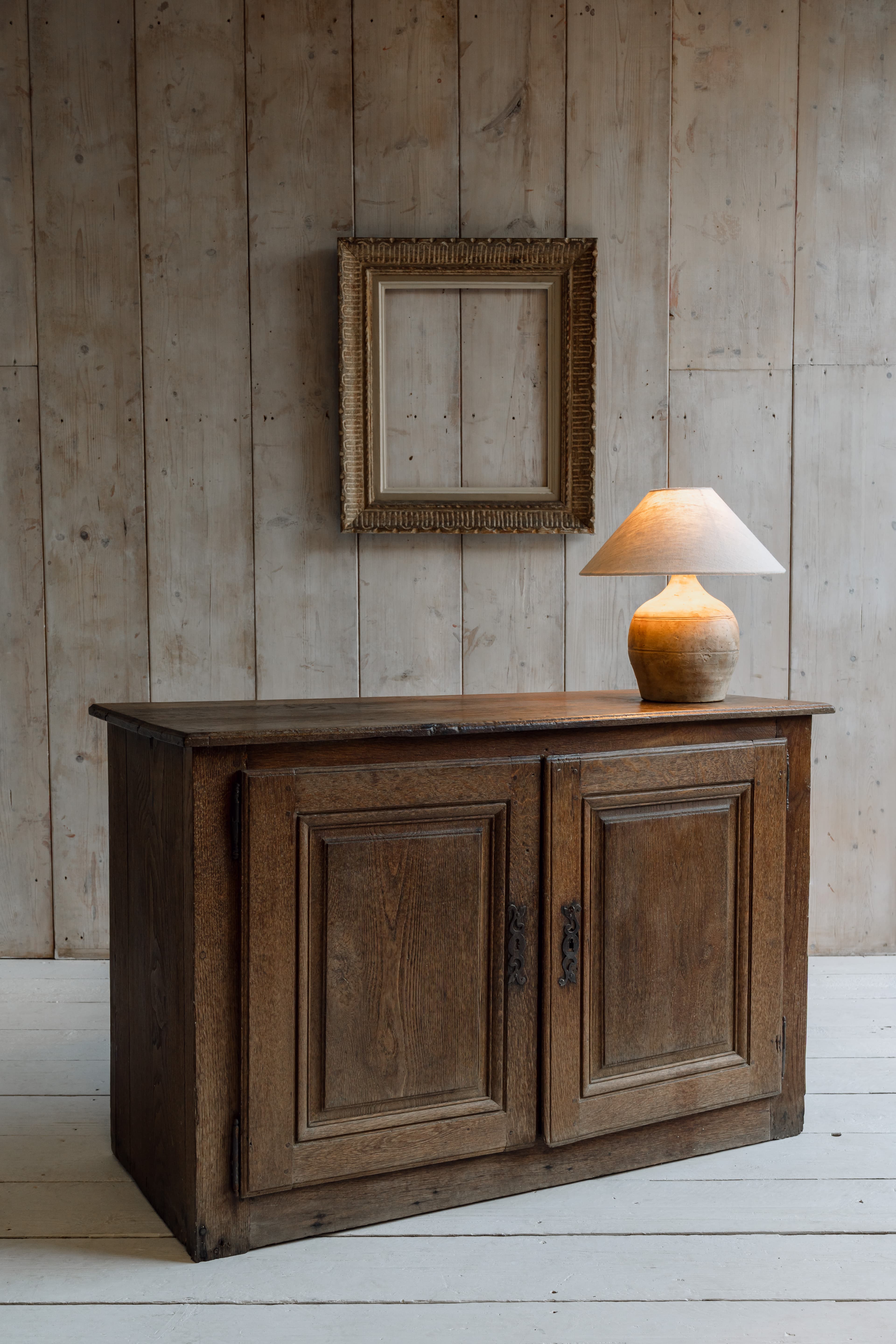19th Century French Oak Cupboard