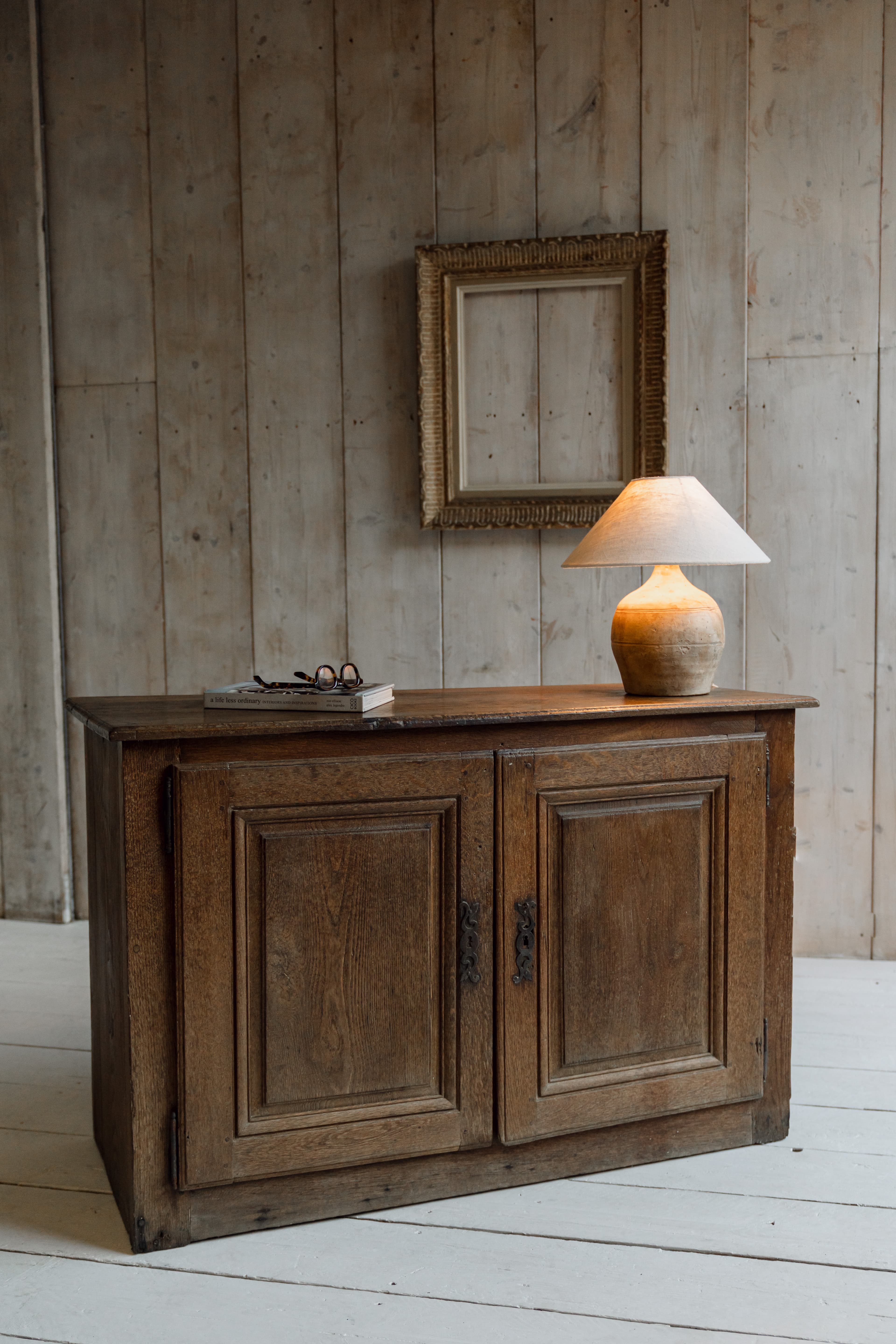 19th Century French Oak Cupboard