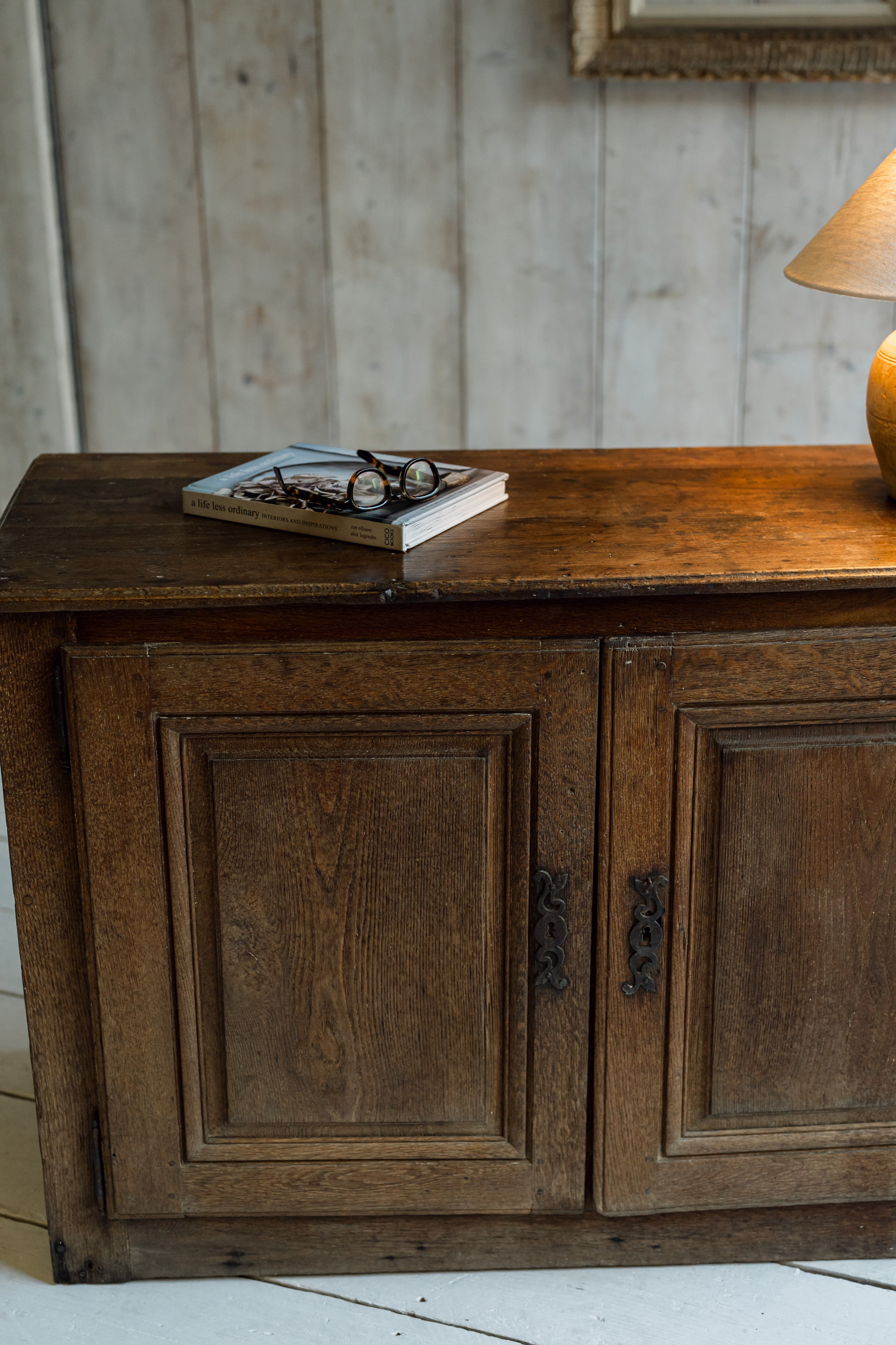 19th Century French Oak Cupboard
