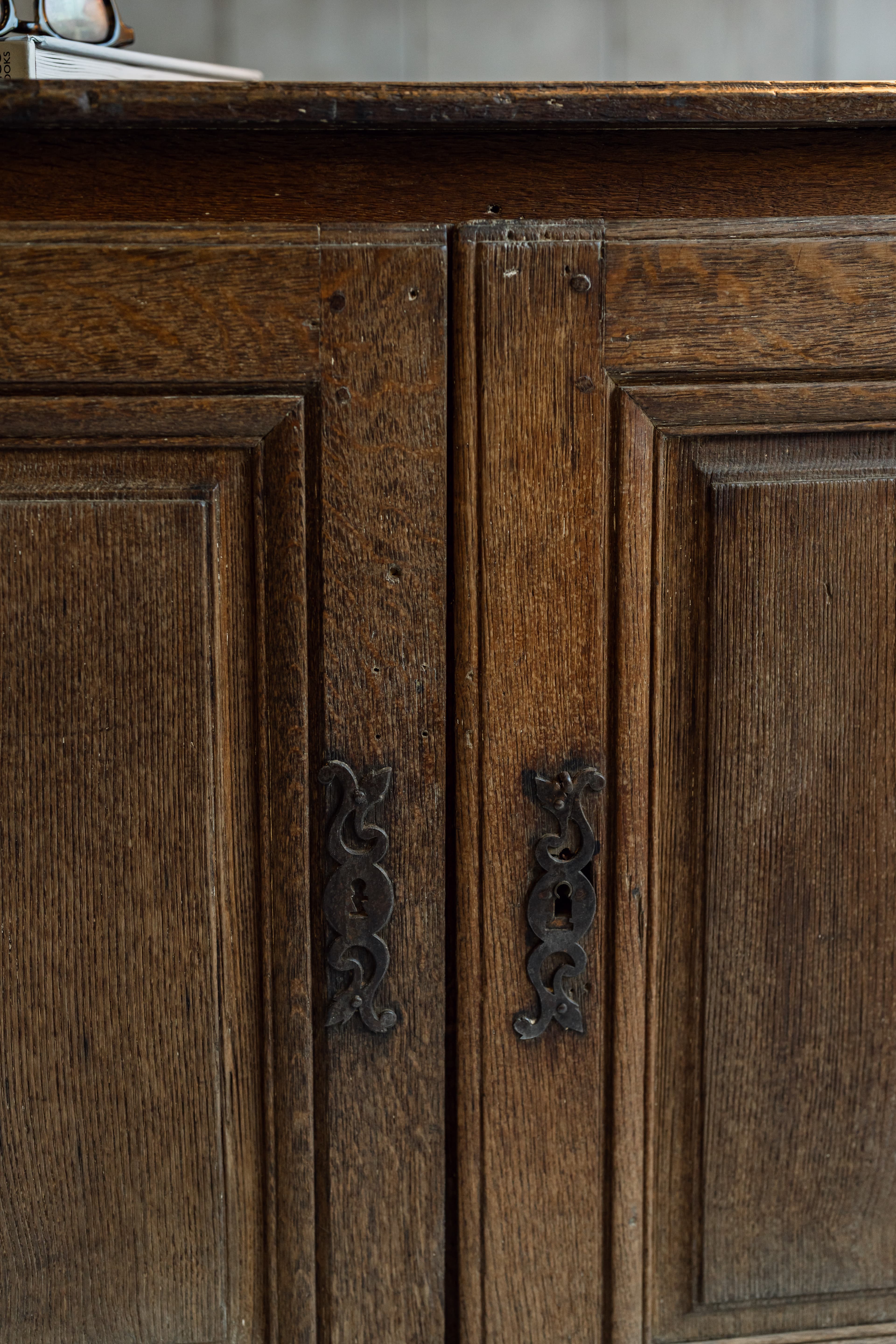 19th Century French Oak Cupboard