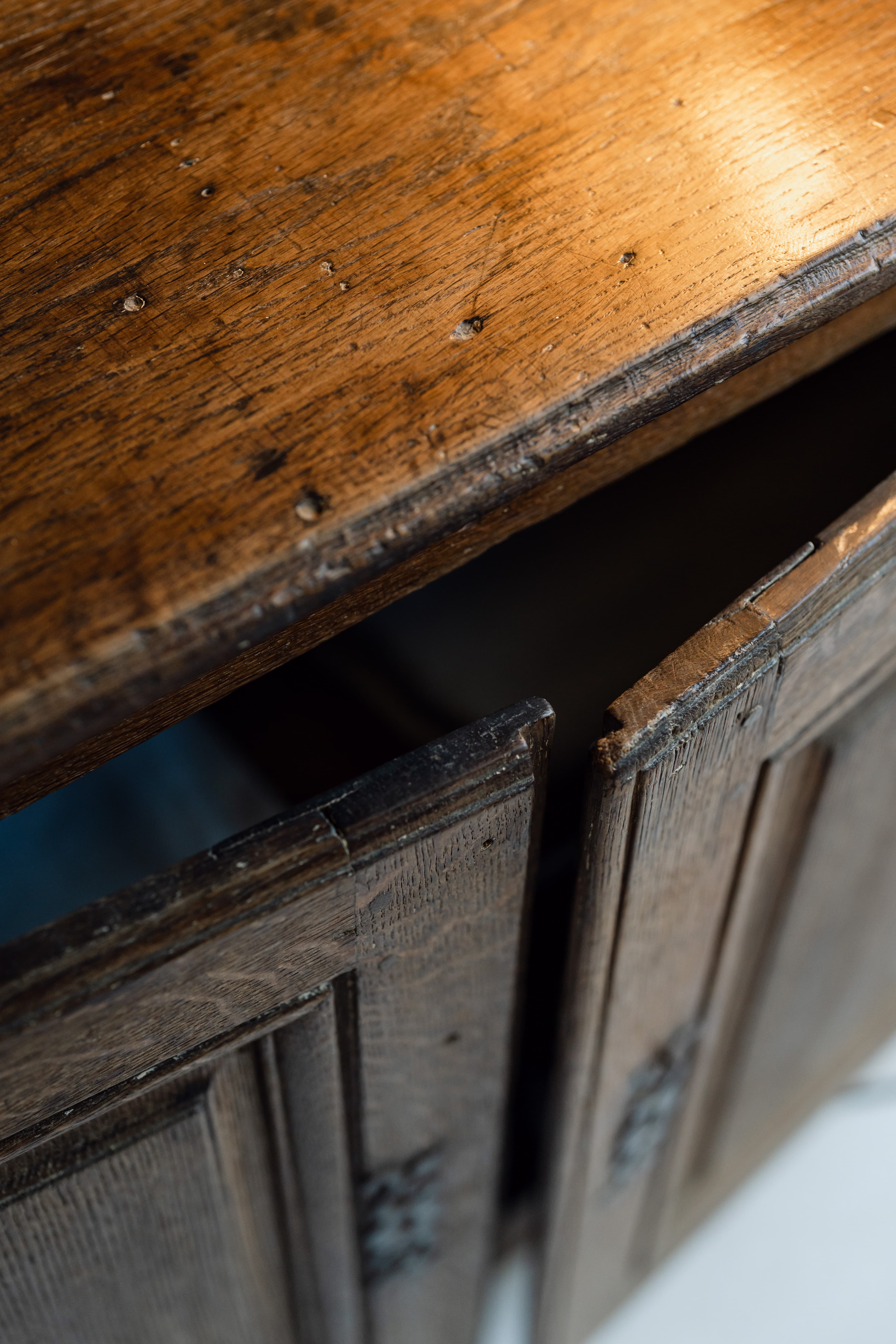 19th Century French Oak Cupboard
