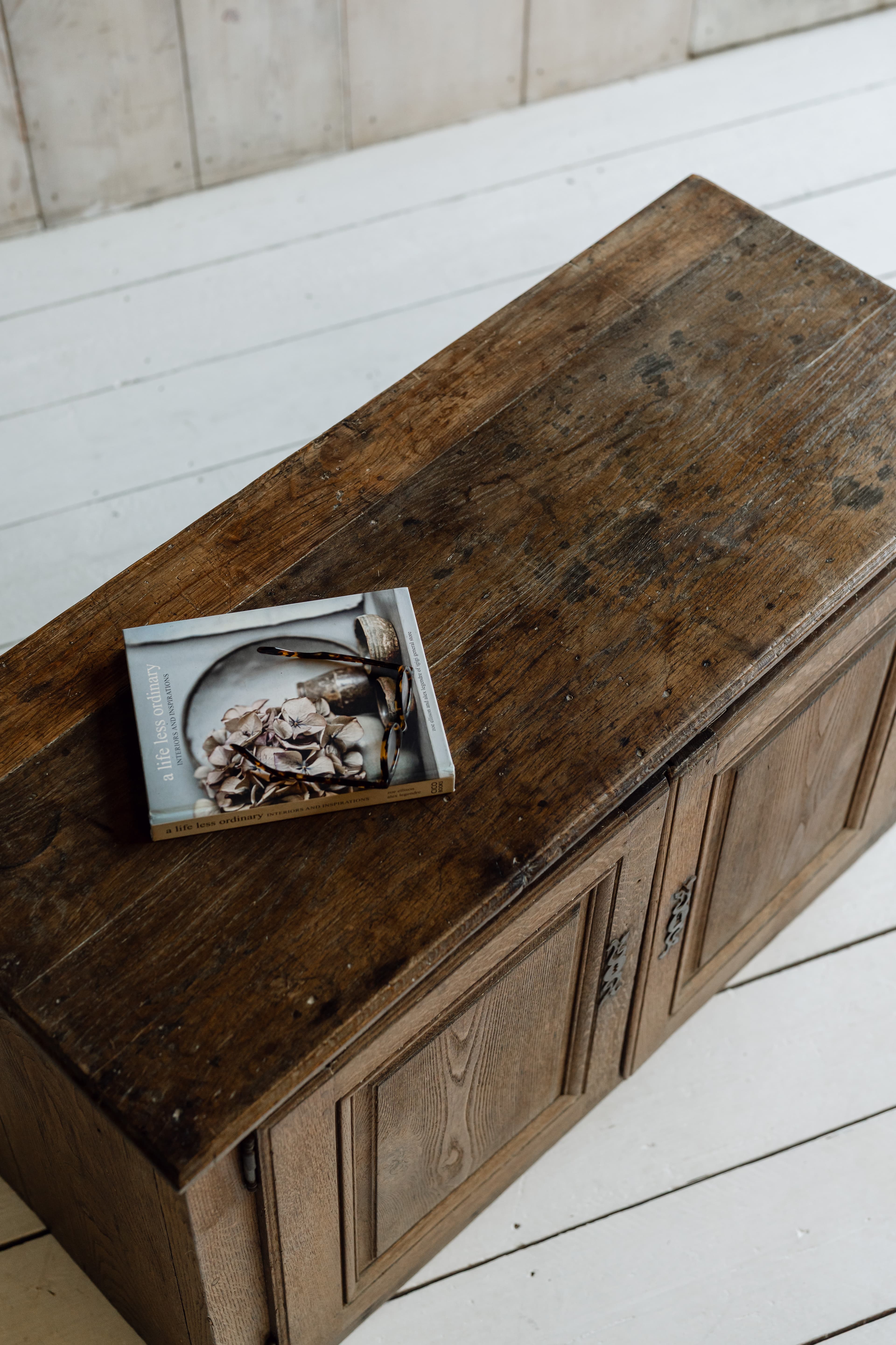 19th Century French Oak Cupboard