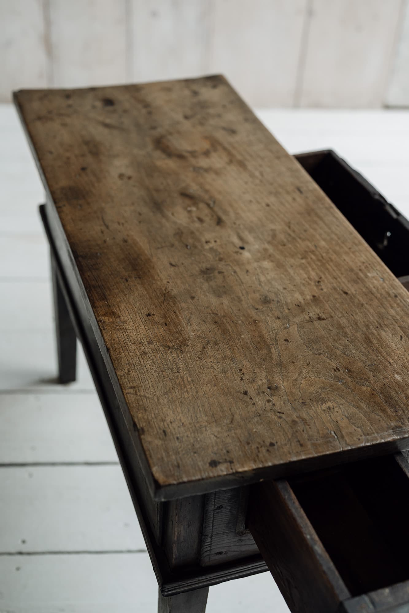 19th Century Iberian Chestnut Console / Lamp Table