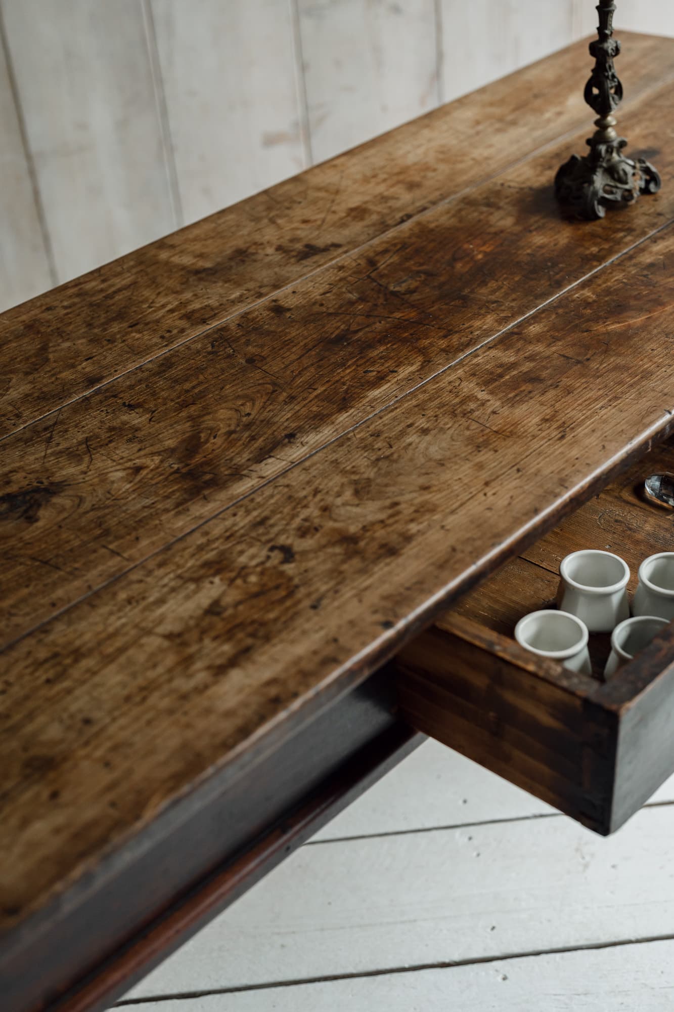 Fine Northern Italian Walnut Table, Circa 1800