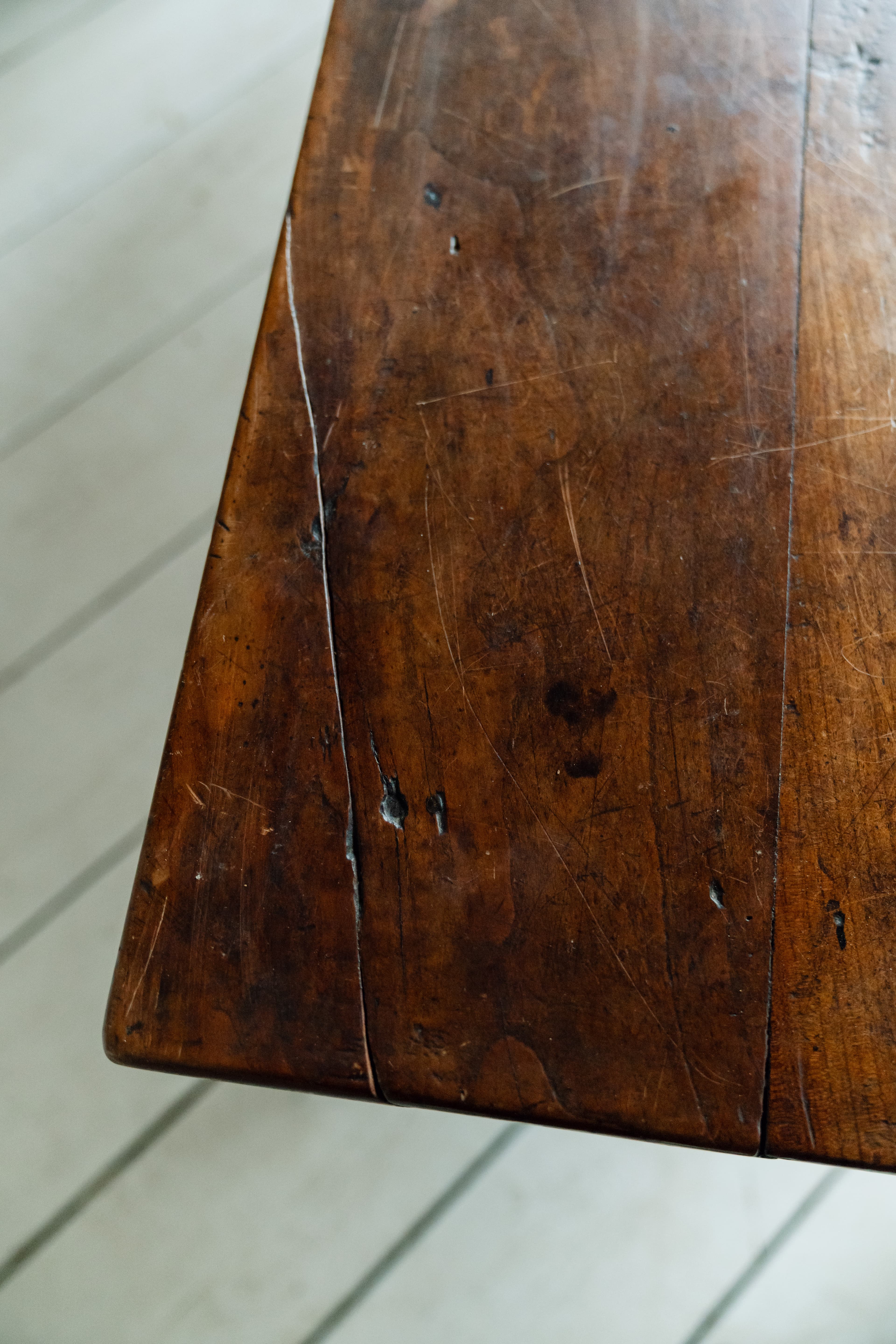 Elm Vernacular Alpine Work Table from the Savoie Region