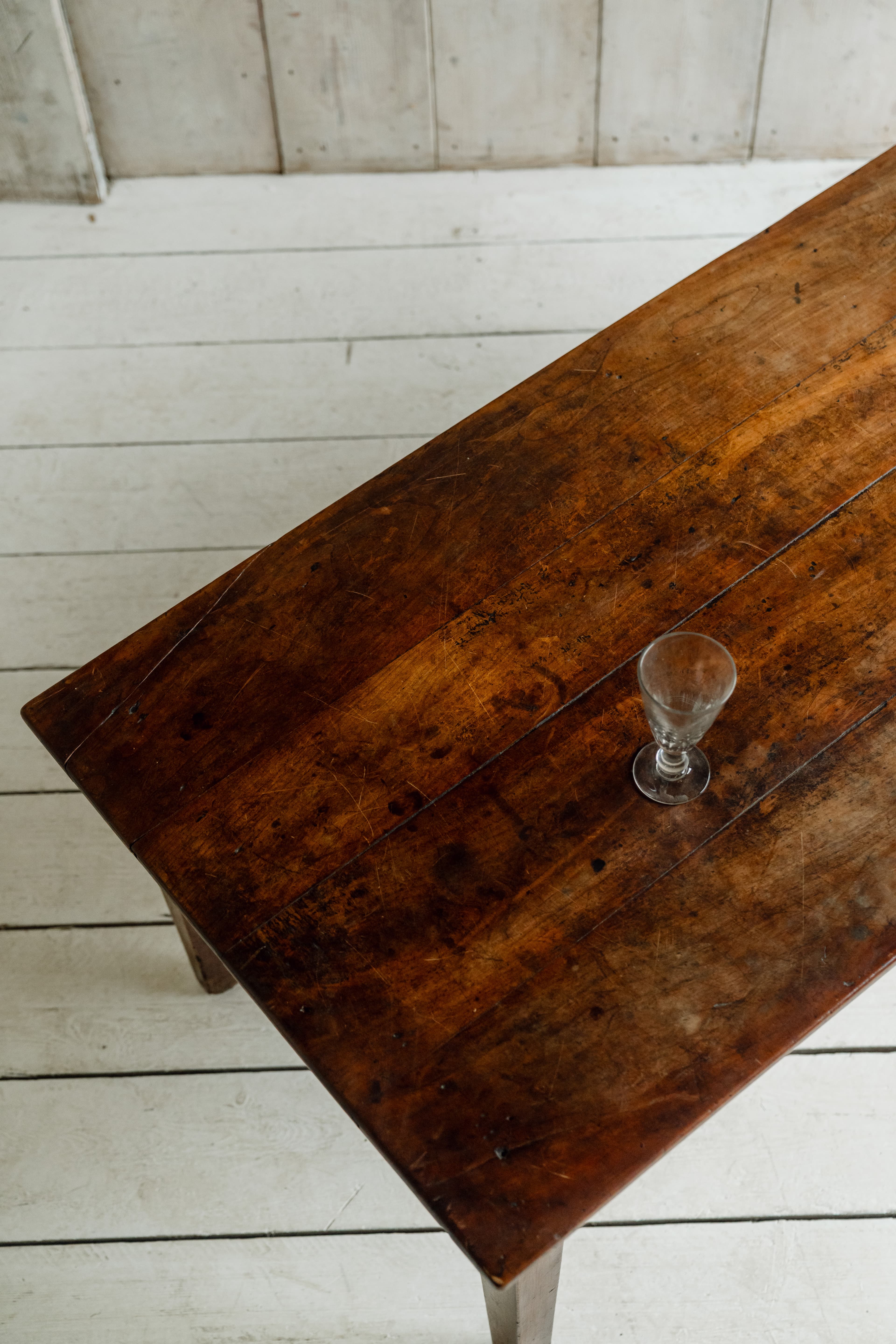 Elm Vernacular Alpine Work Table from the Savoie Region