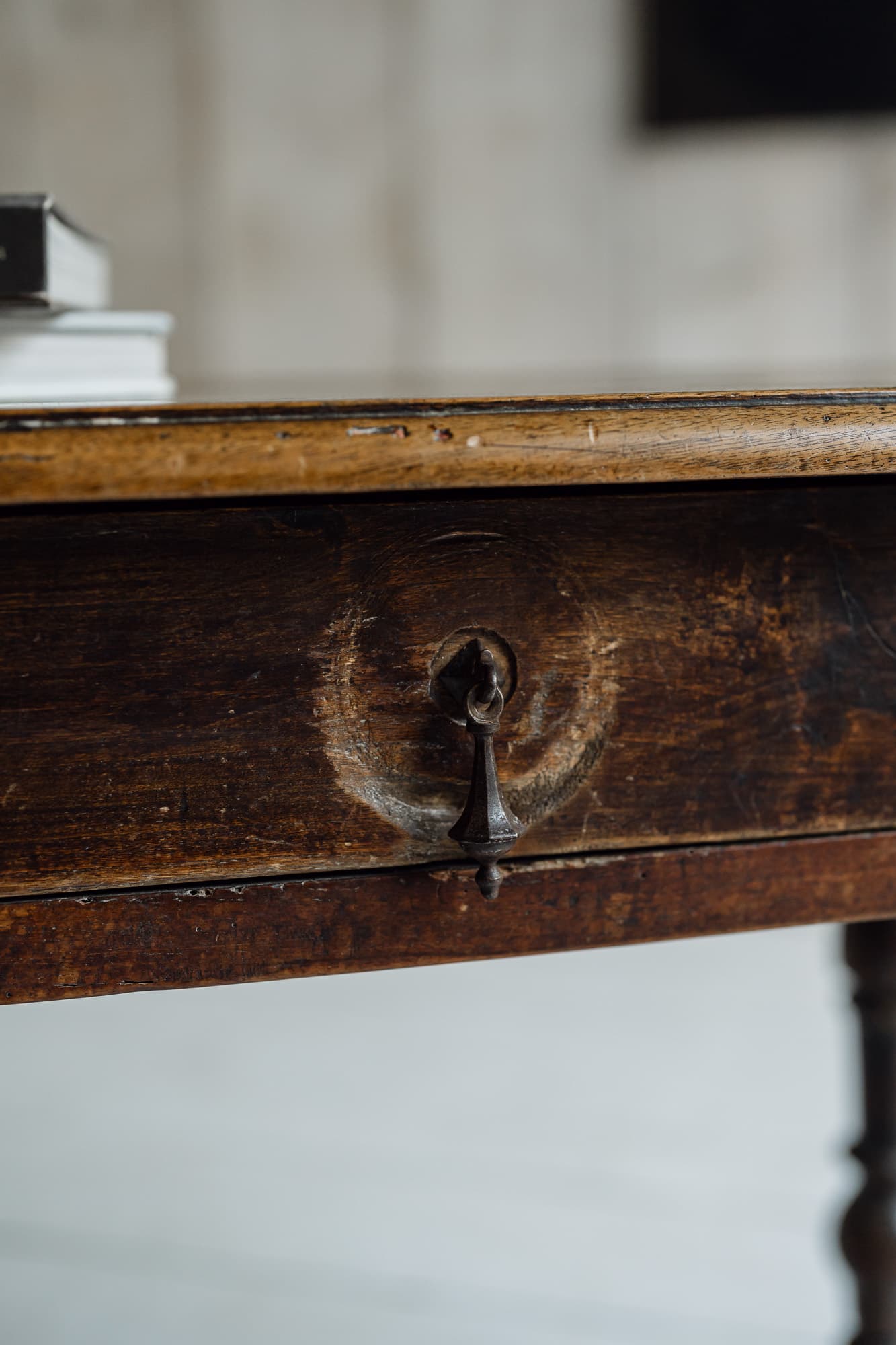 17th Century Italian Walnut Writing Table