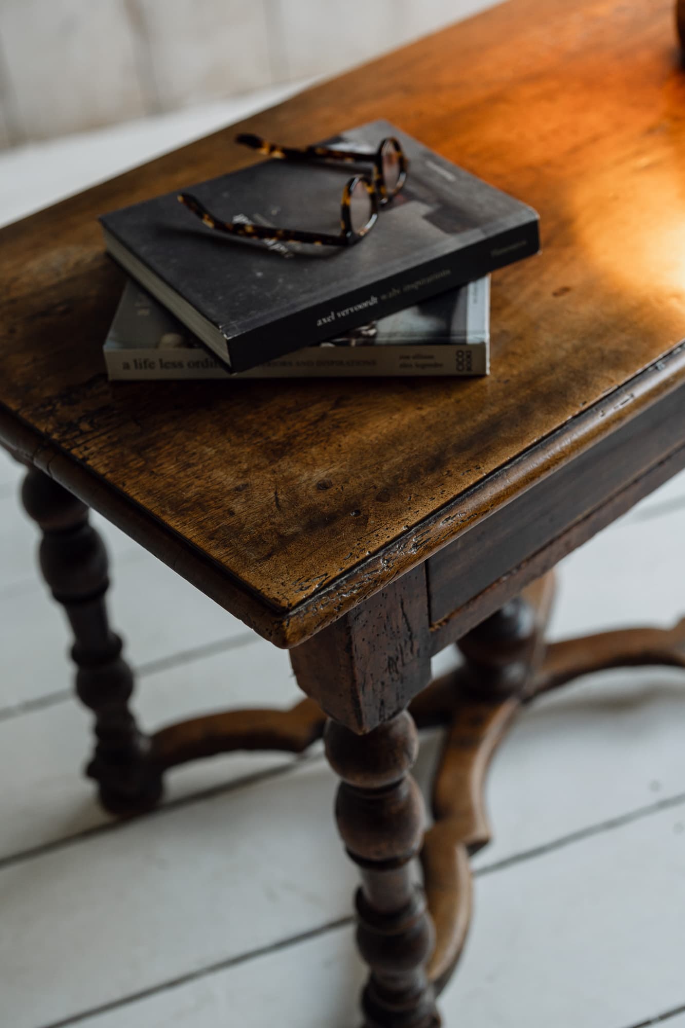 17th Century Italian Walnut Writing Table