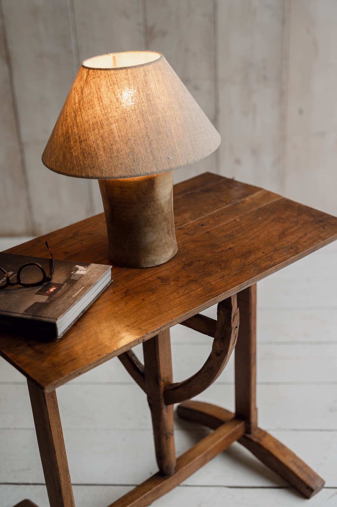 French Alpine Vernacular Elm Drop-Leaf Table, Savoie, Late 19th Century