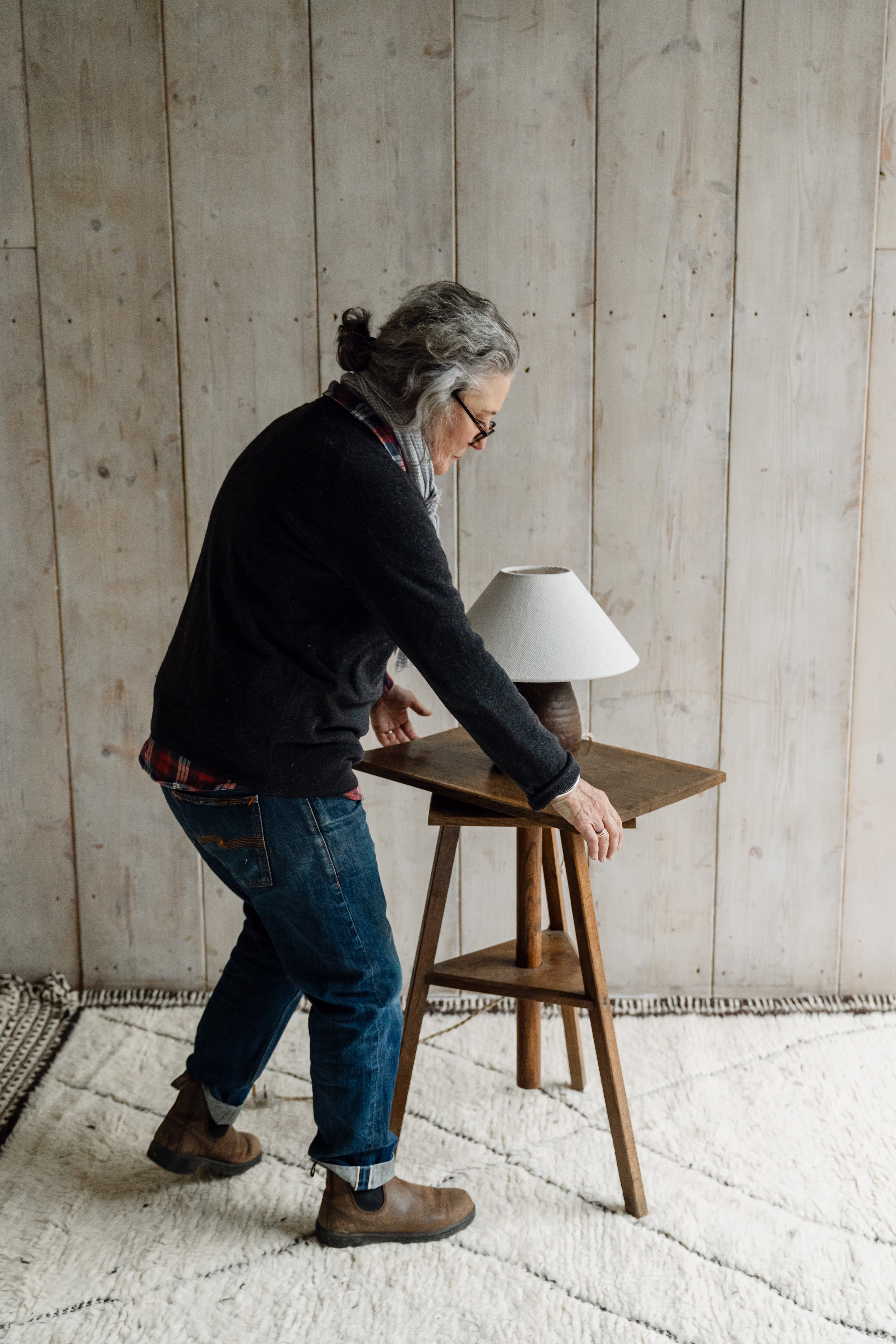 Original French Sculptor's Ajustable Table from Paris