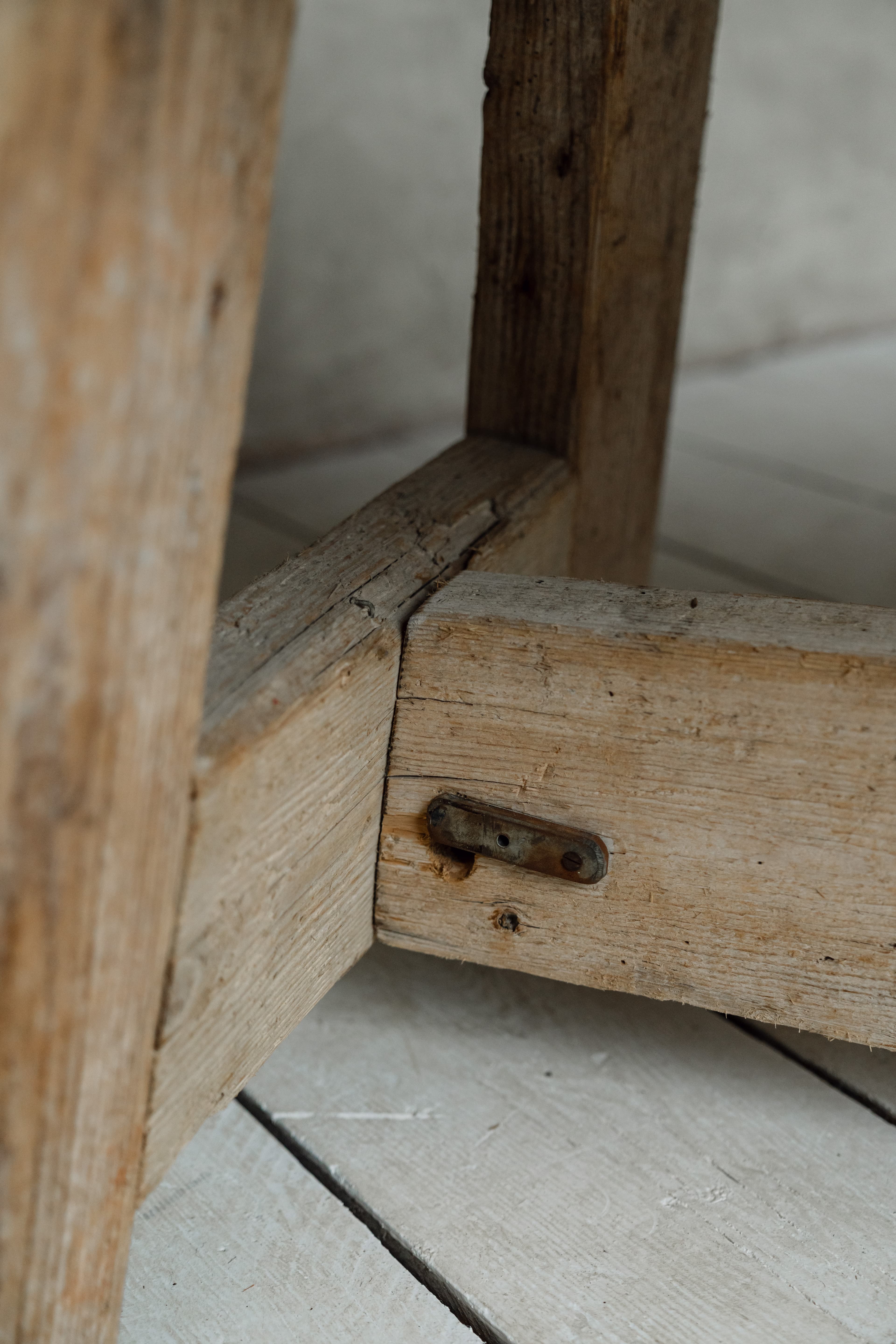 A Monumental French Rustic Farmhouse / Ranch Table