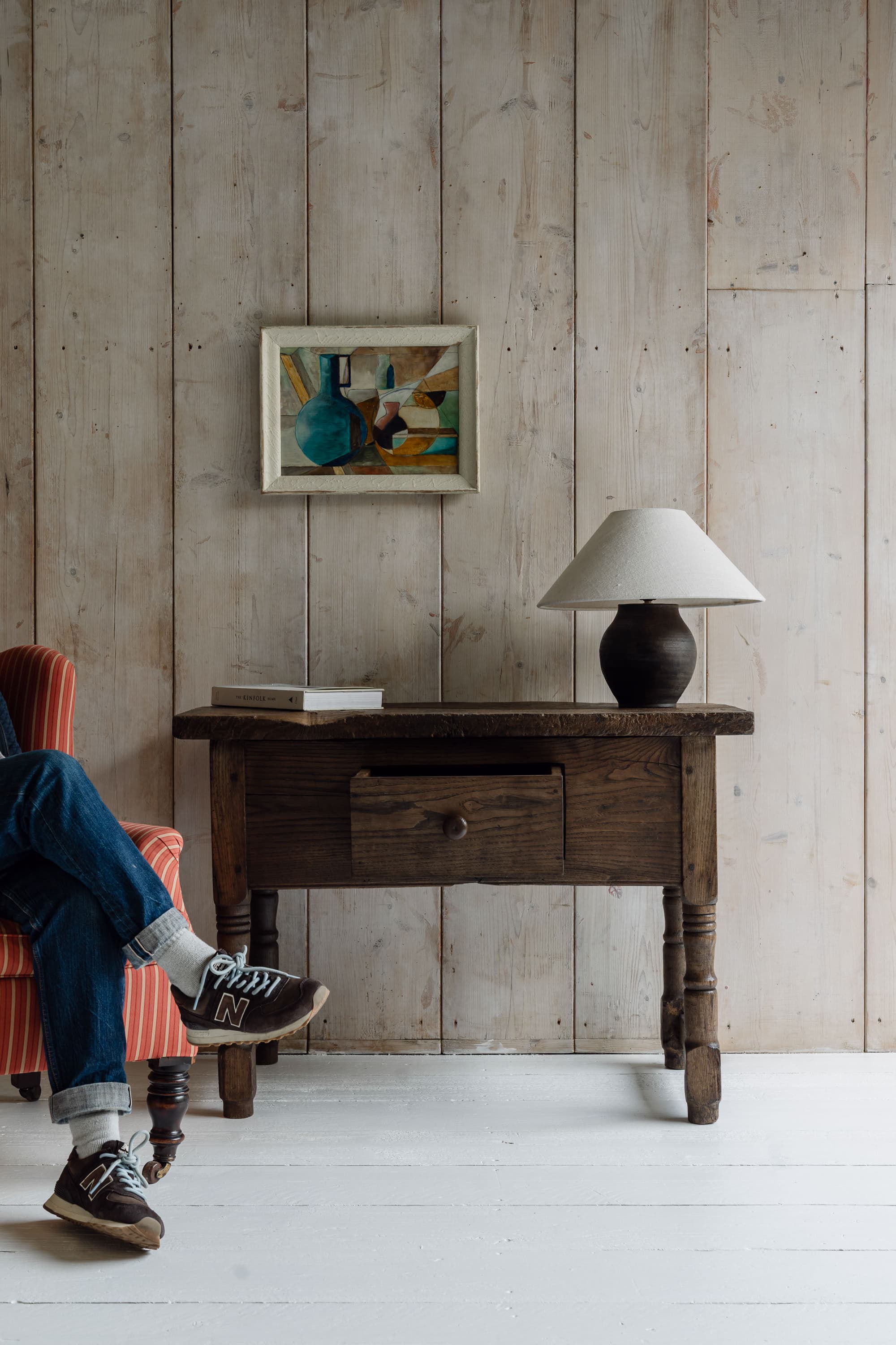 19th Century Italian Chestnut Side Table
