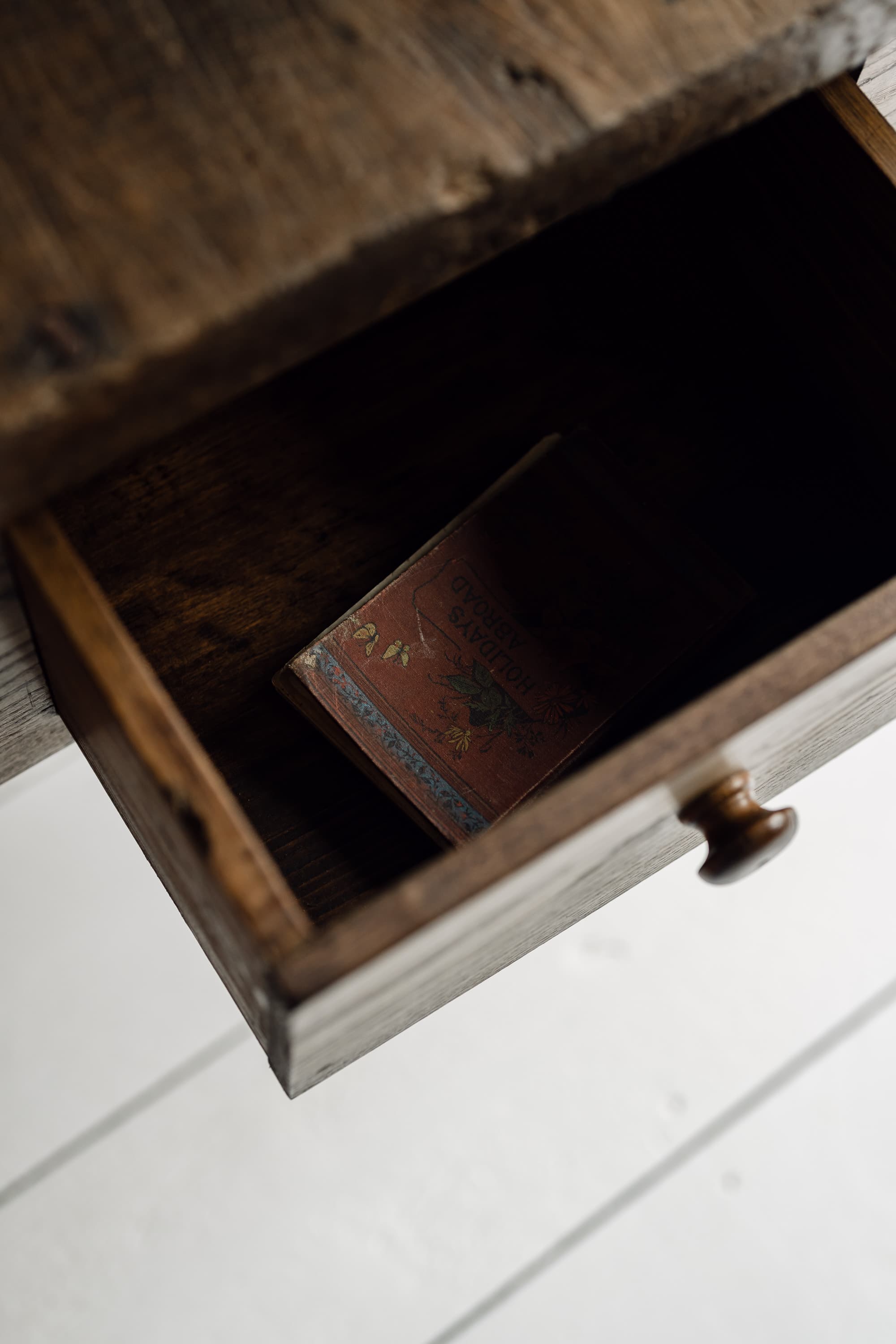 19th Century Italian Chestnut Side Table