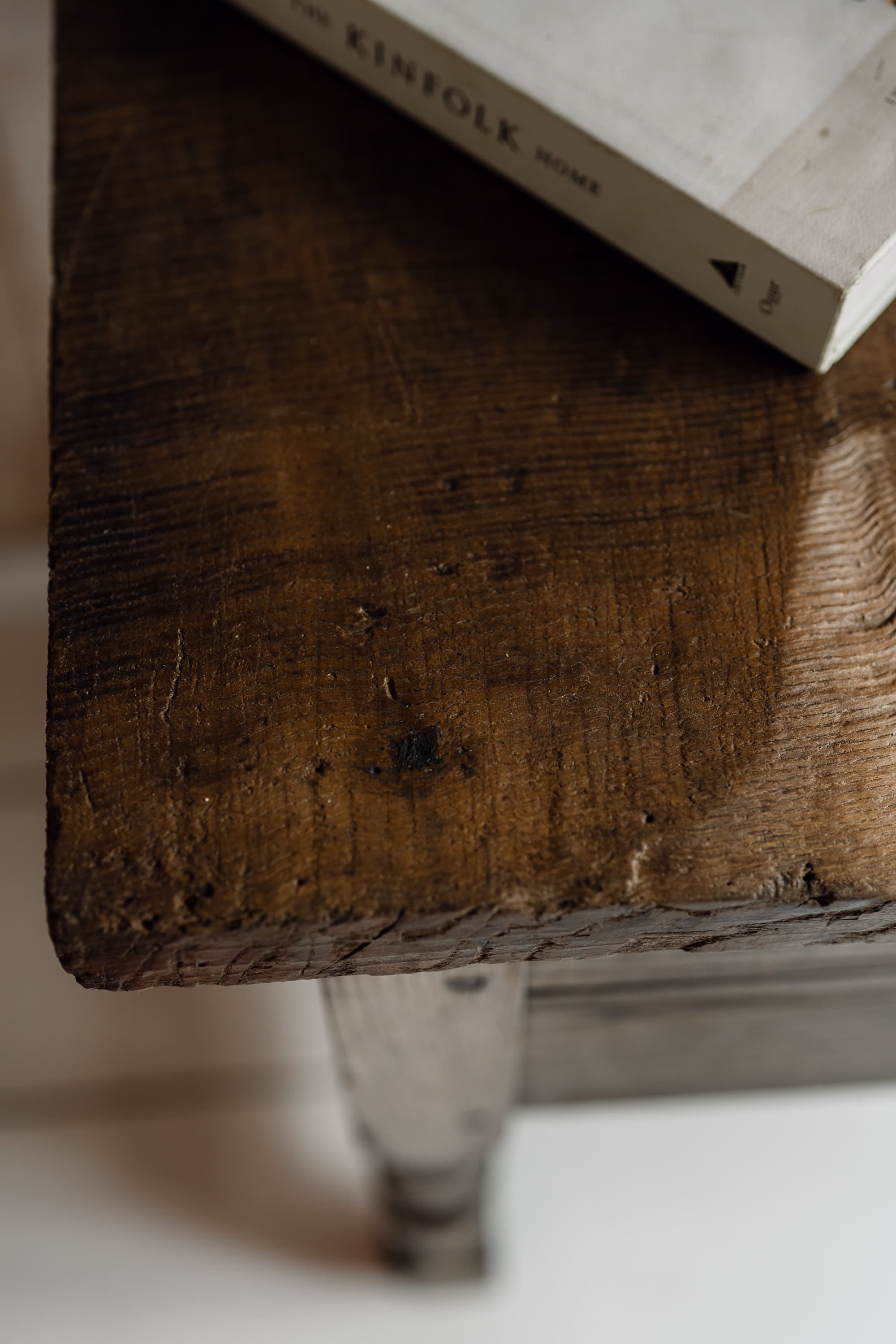 19th Century Italian Chestnut Side Table