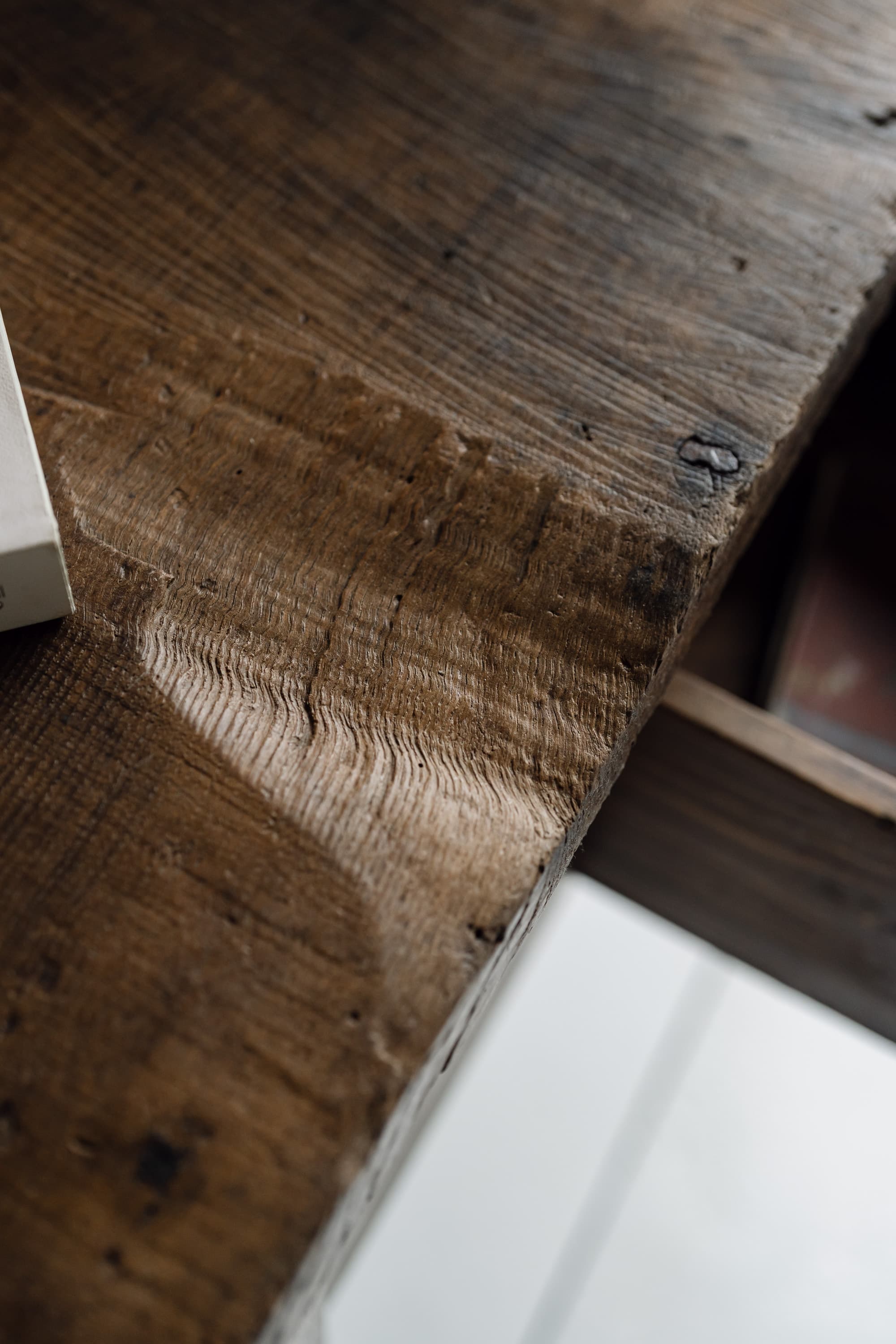 19th Century Italian Chestnut Side Table