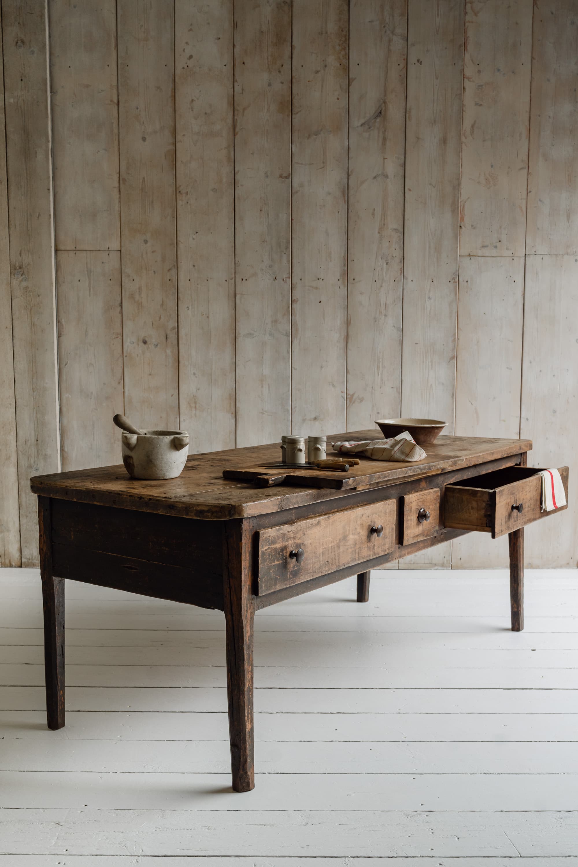 A Late 18th Century Prep Table from Lombardy, Northern Italy