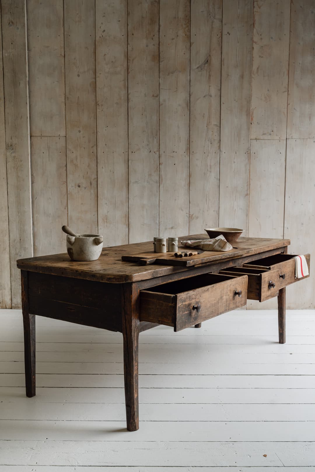 A Late 18th Century Prep Table from Lombardy, Northern Italy