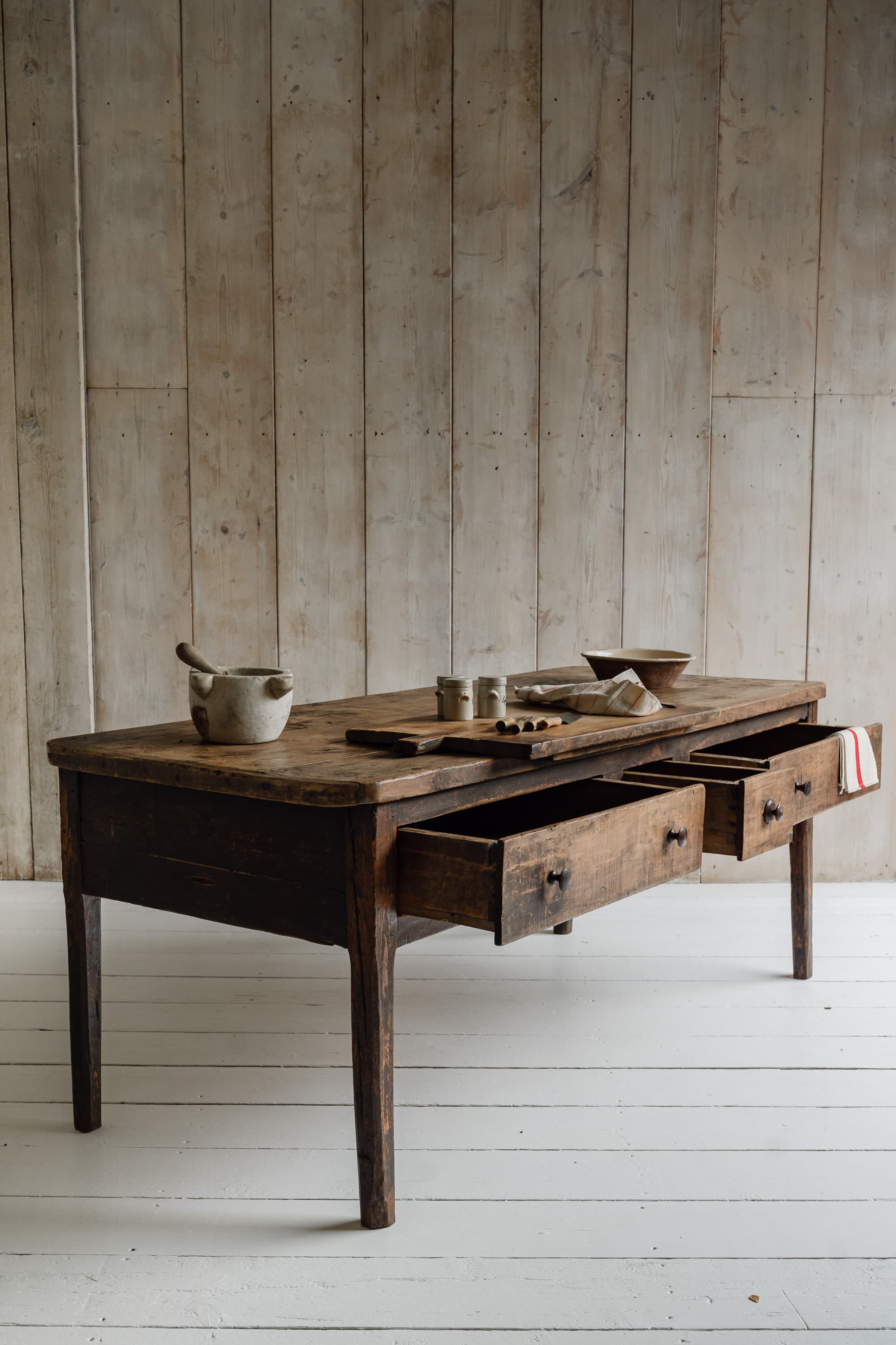 A Late 18th Century Prep Table from Lombardy, Northern Italy