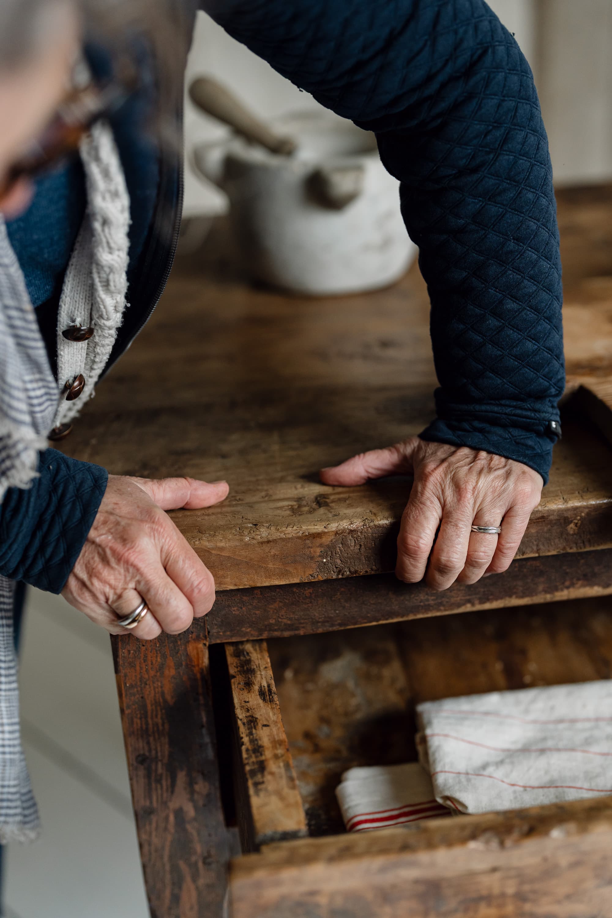 A Late 18th Century Prep Table from Lombardy, Northern Italy