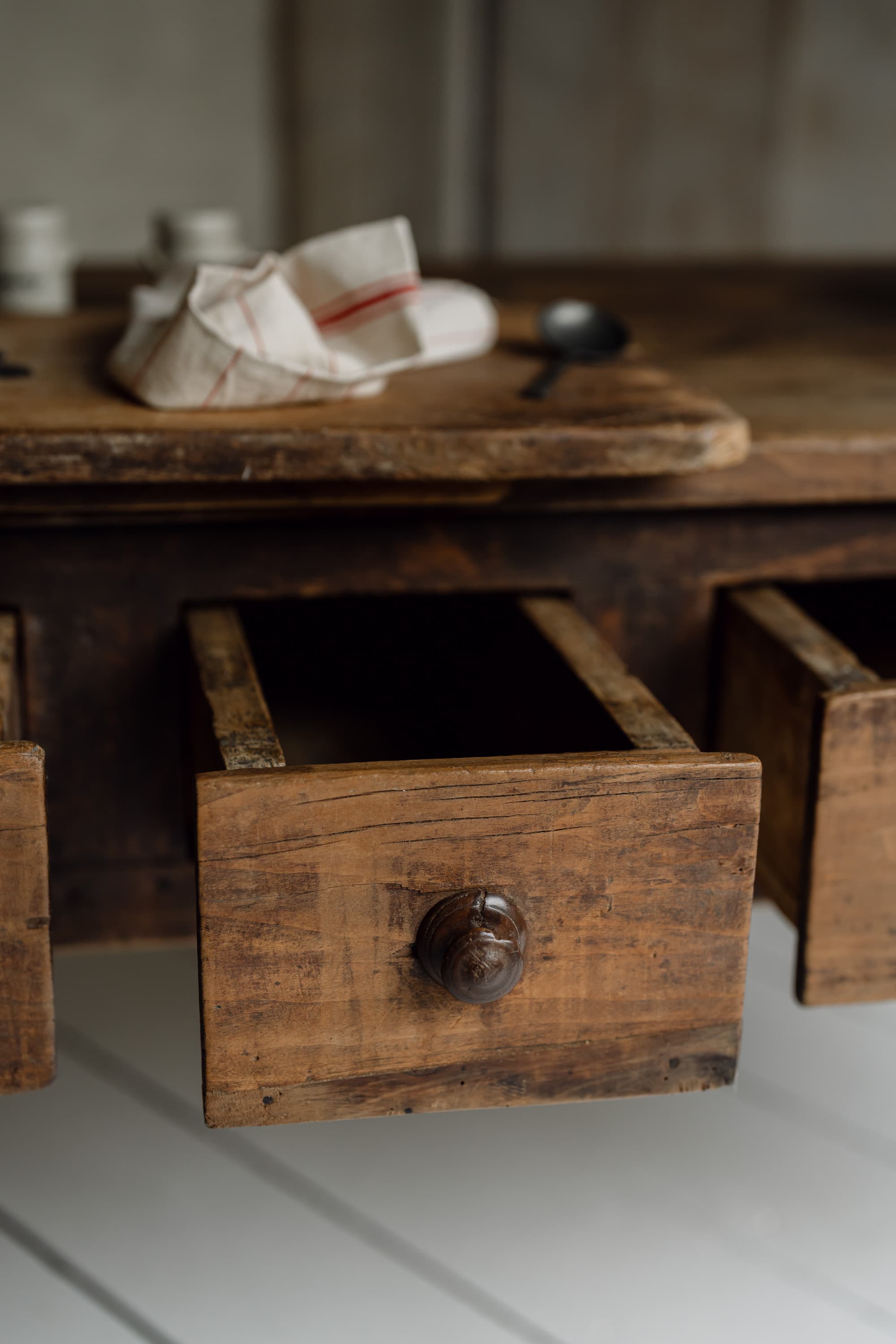 A Late 18th Century Prep Table from Lombardy, Northern Italy