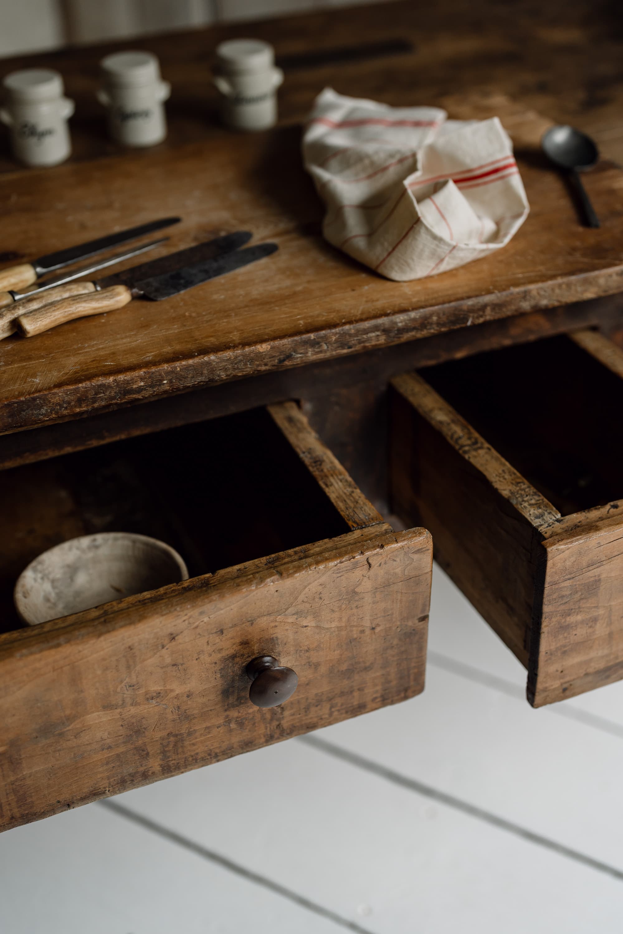 A Late 18th Century Prep Table from Lombardy, Northern Italy