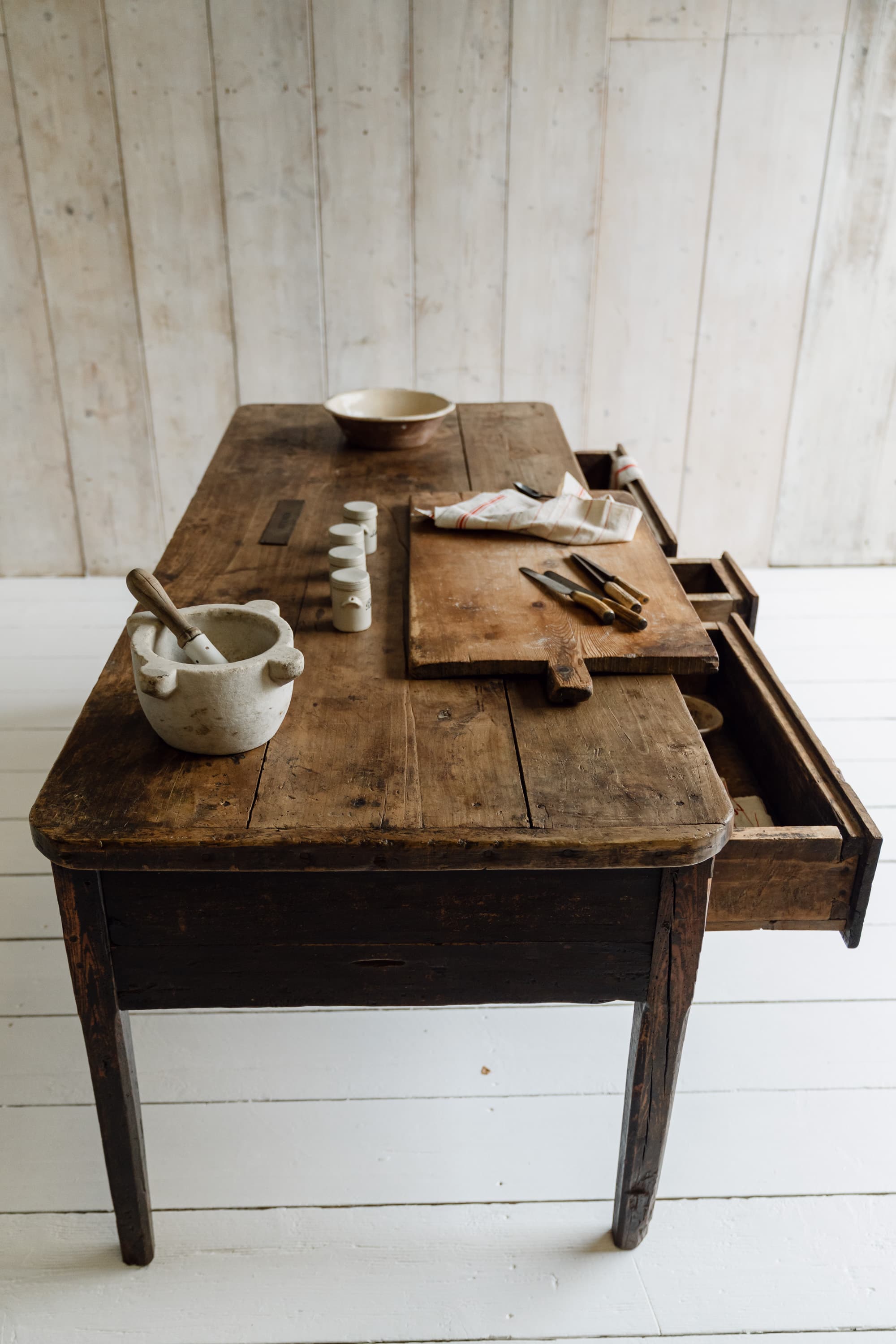 A Late 18th Century Prep Table from Lombardy, Northern Italy
