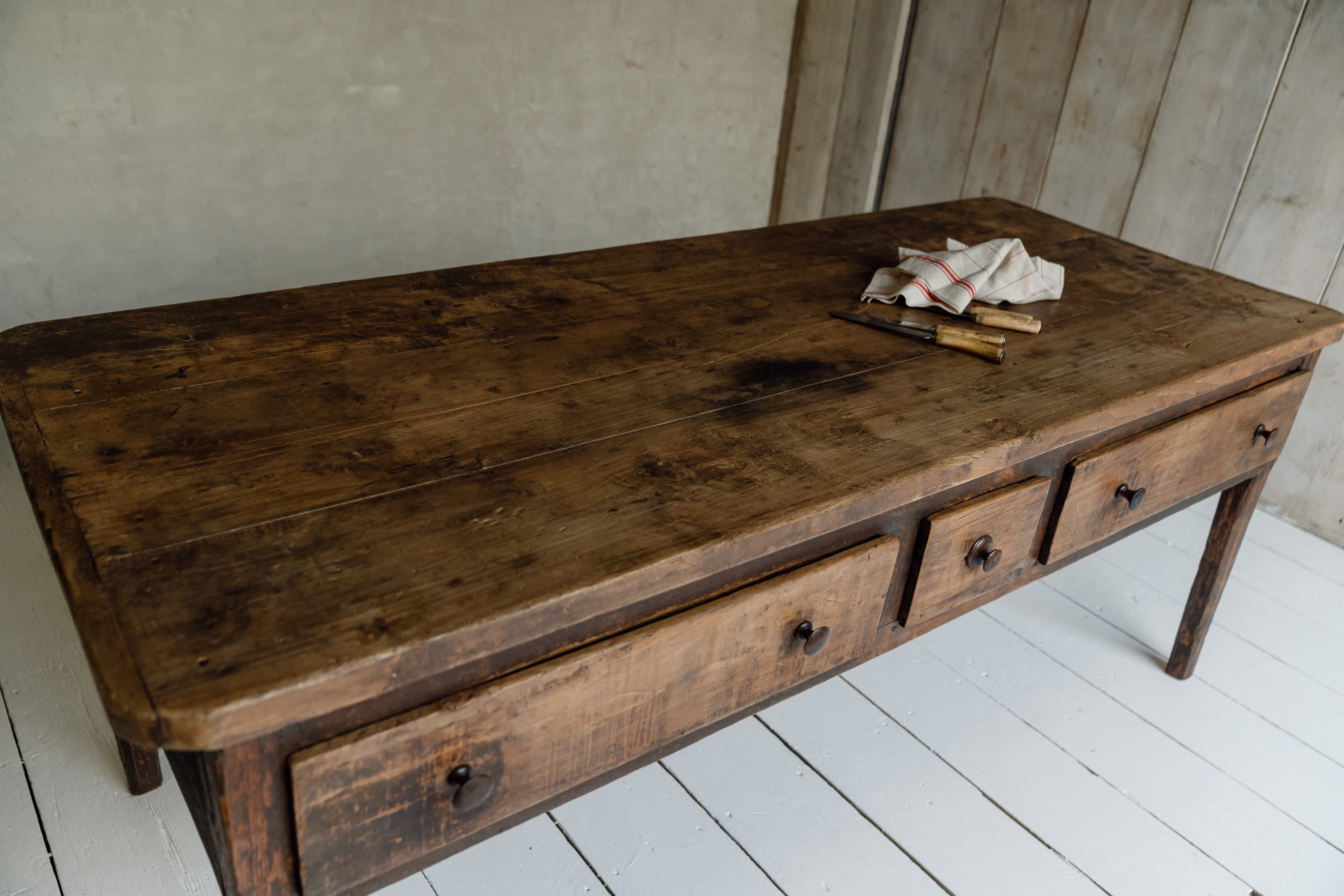 A Late 18th Century Prep Table from Lombardy, Northern Italy