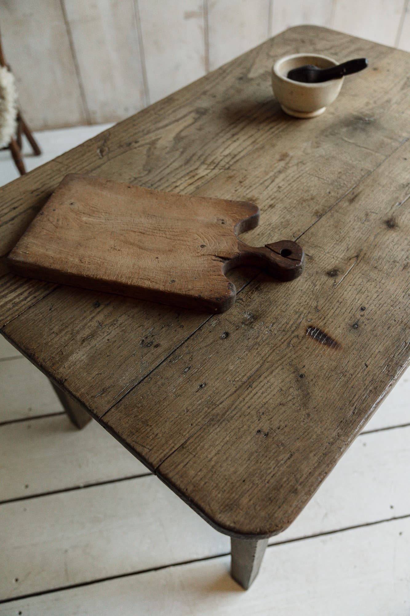 Early 19th Century French Chestnut & Pine Country Table
