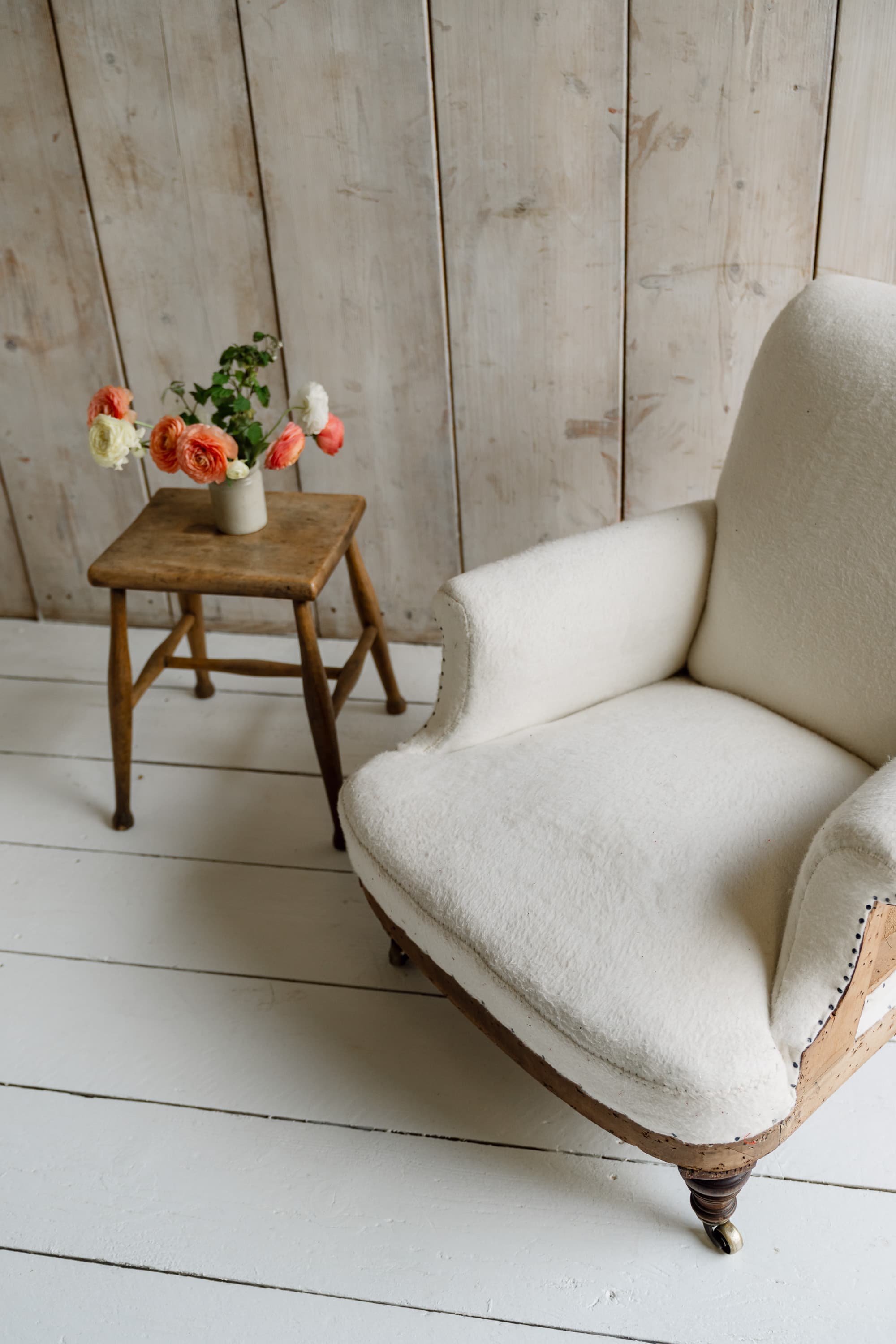 English Deep Seated Country House Armchair , c.1900