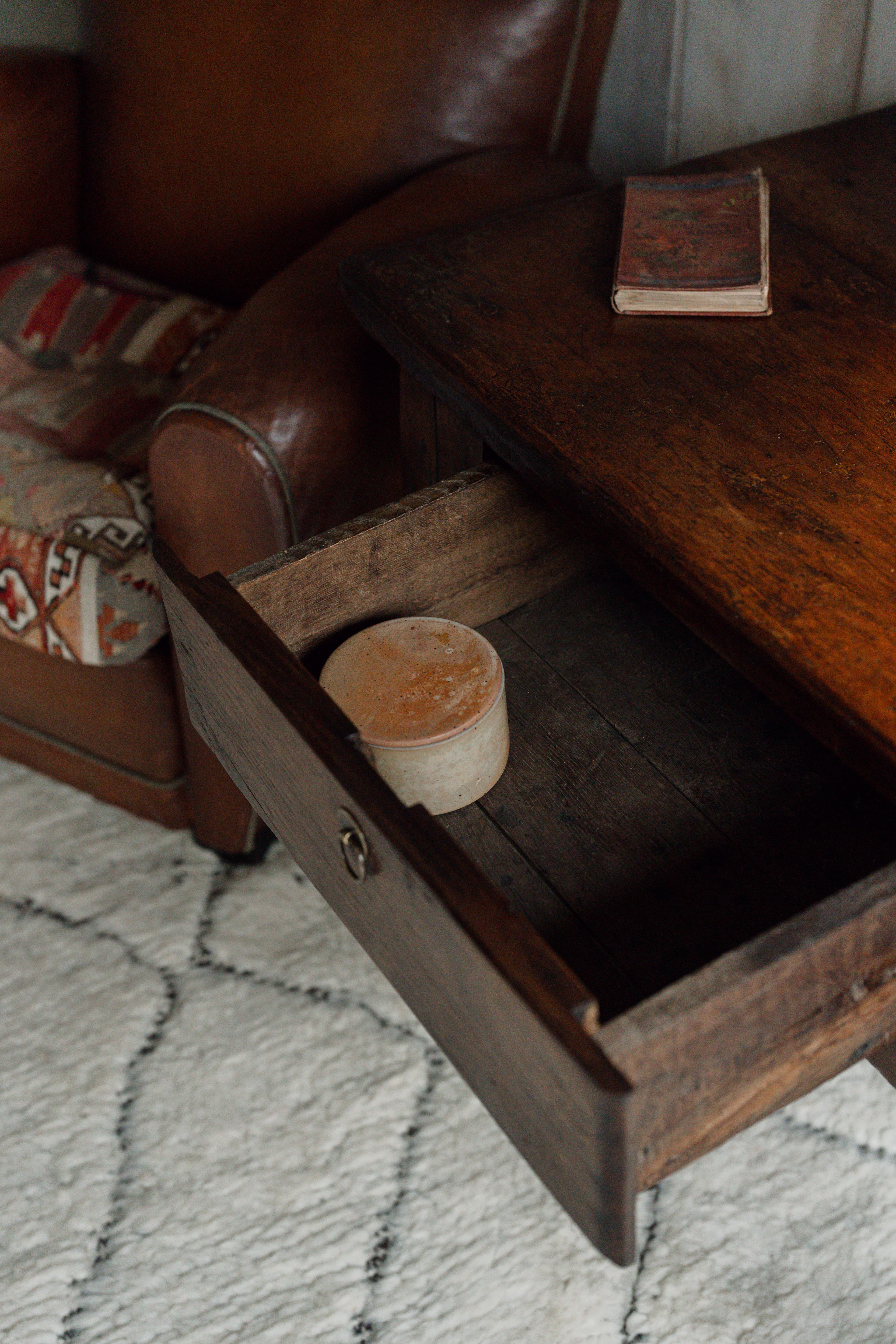 Early 19th Century Spanish Walnut Side Table