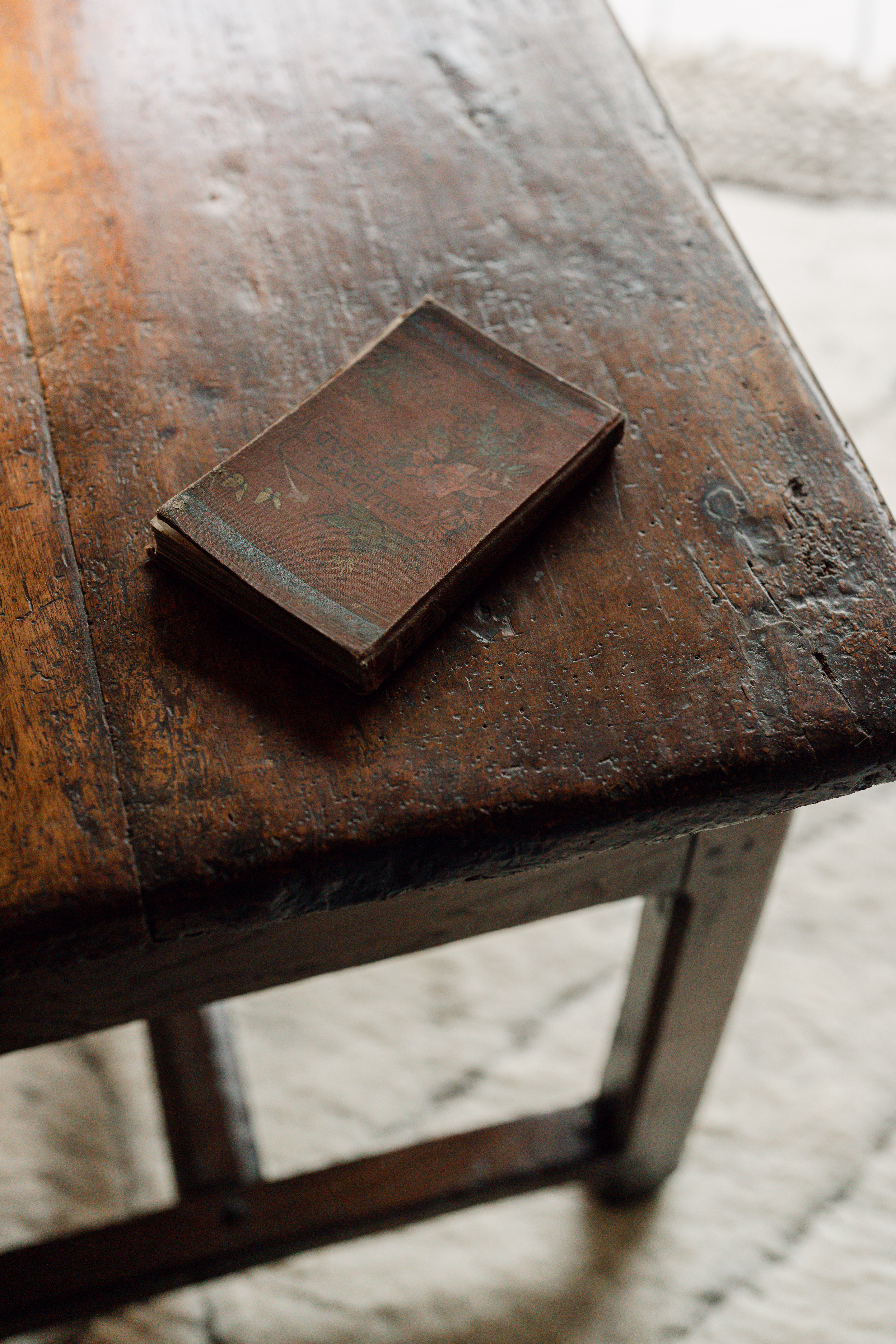 Early 19th Century Spanish Walnut Side Table