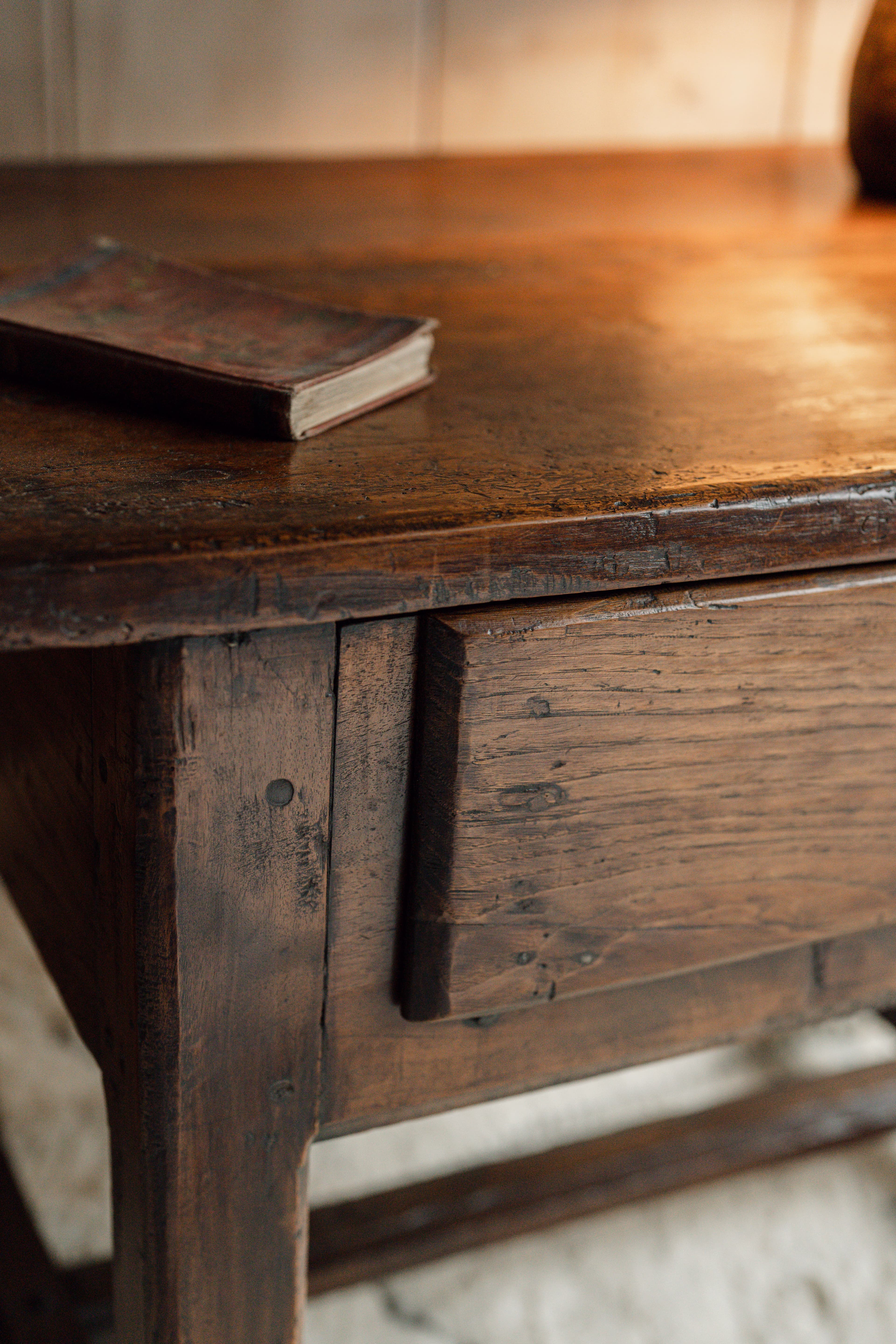 Early 19th Century Spanish Walnut Side Table