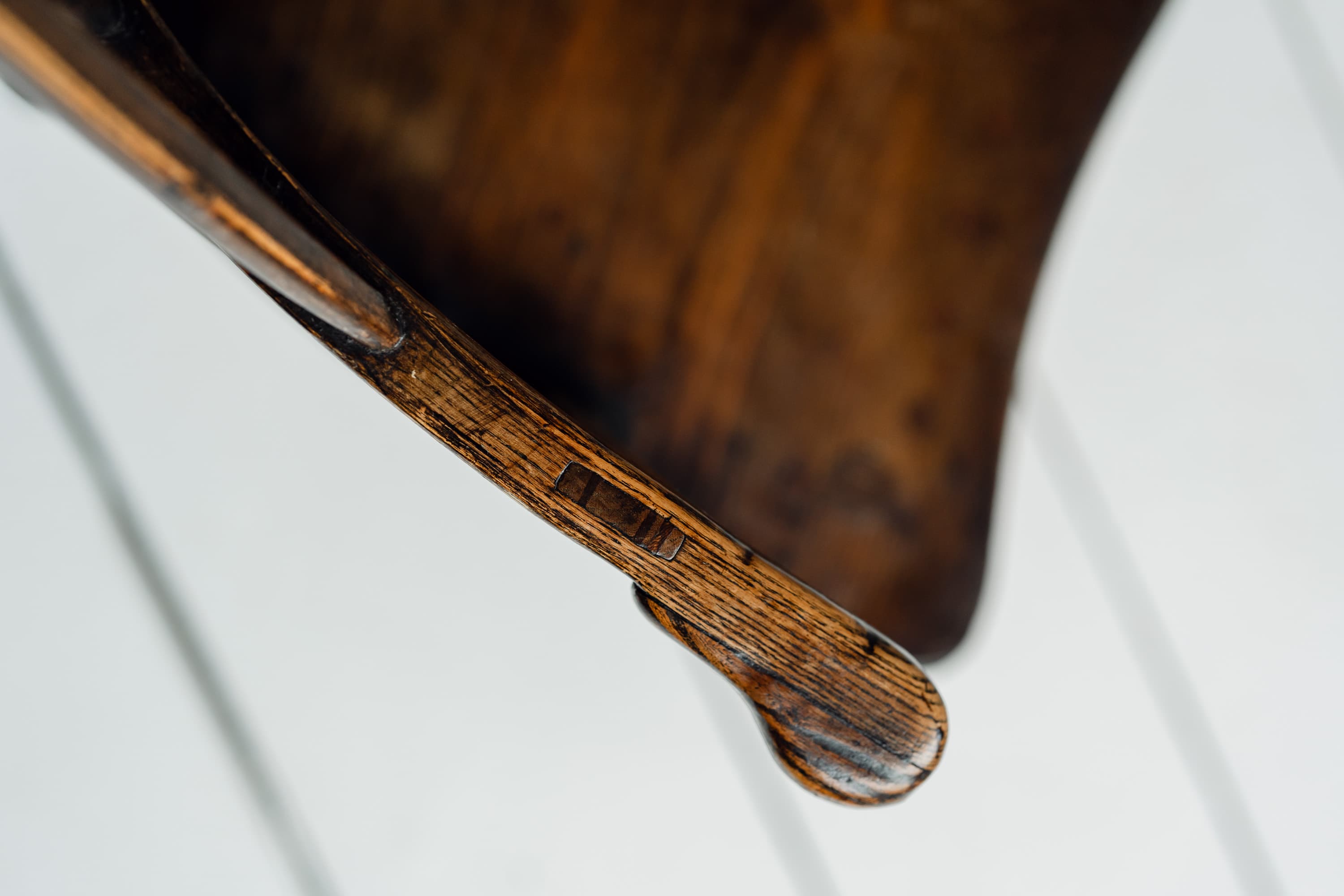 A Rare English Low Hearth Windsor Armchair, c.1780-1820
