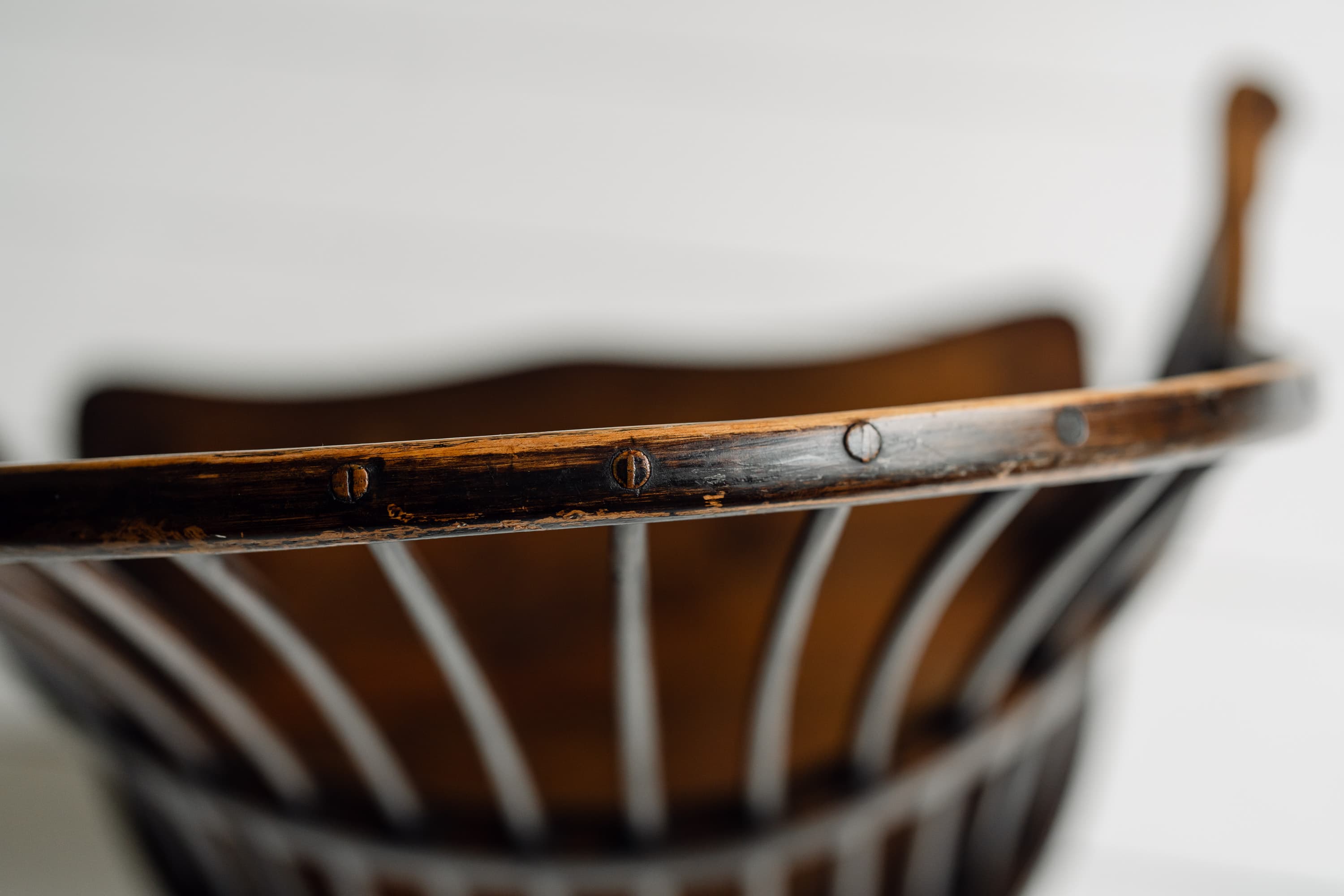 A Rare English Low Hearth Windsor Armchair, c.1780-1820