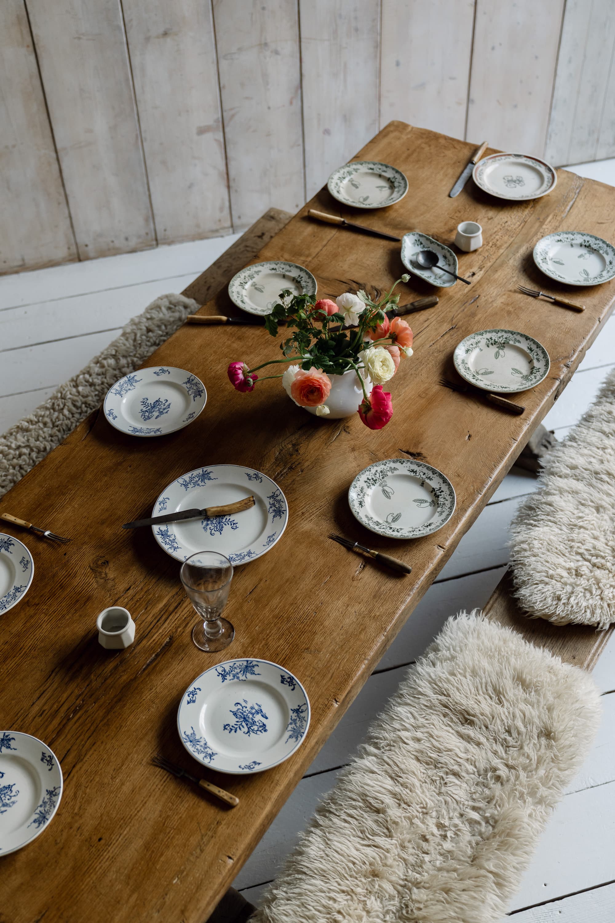 Rare Italian Monoxyl Oak Table, 18th Century