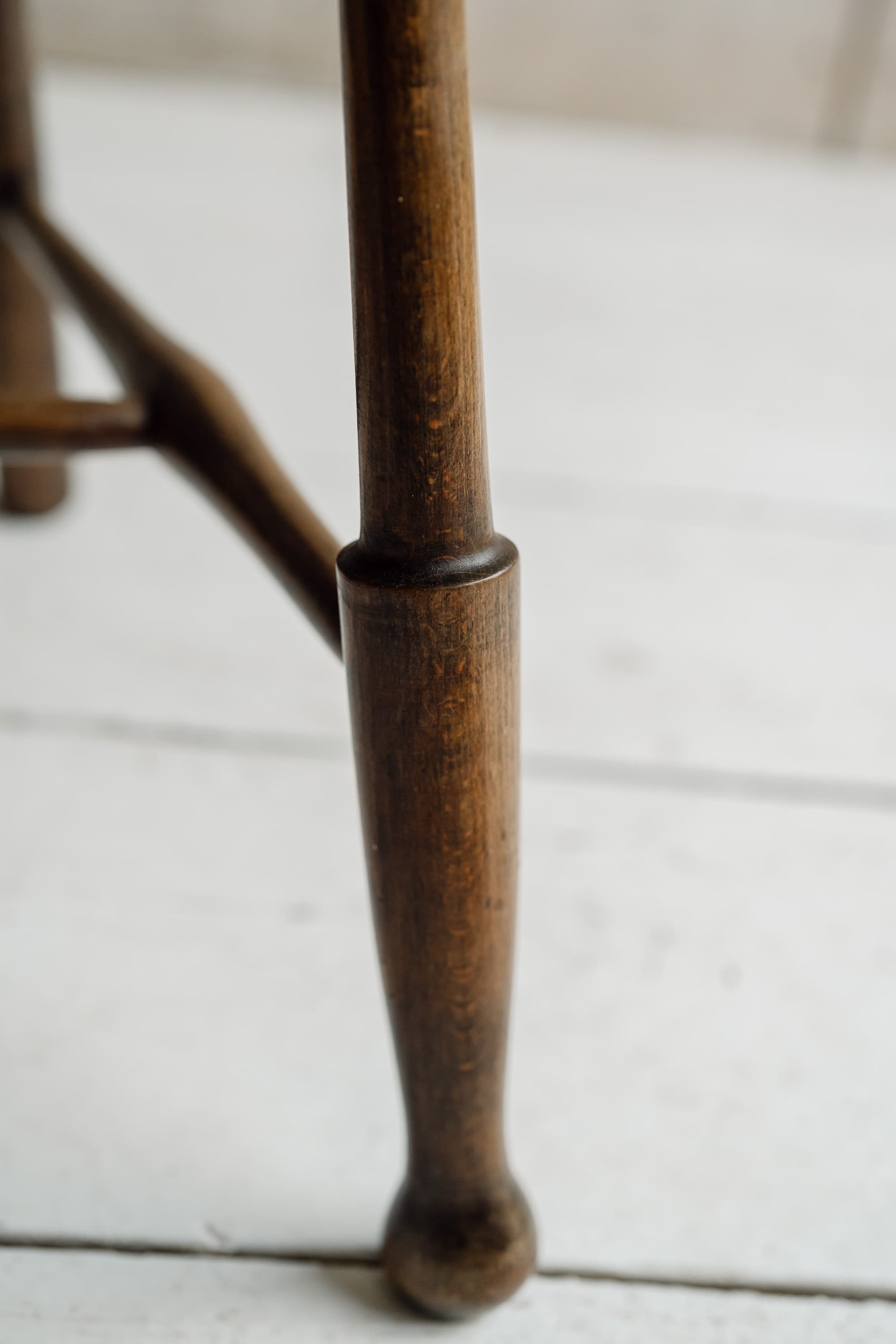 Rare Swedish Bentwood & Cane Armchair, c.1940-1950