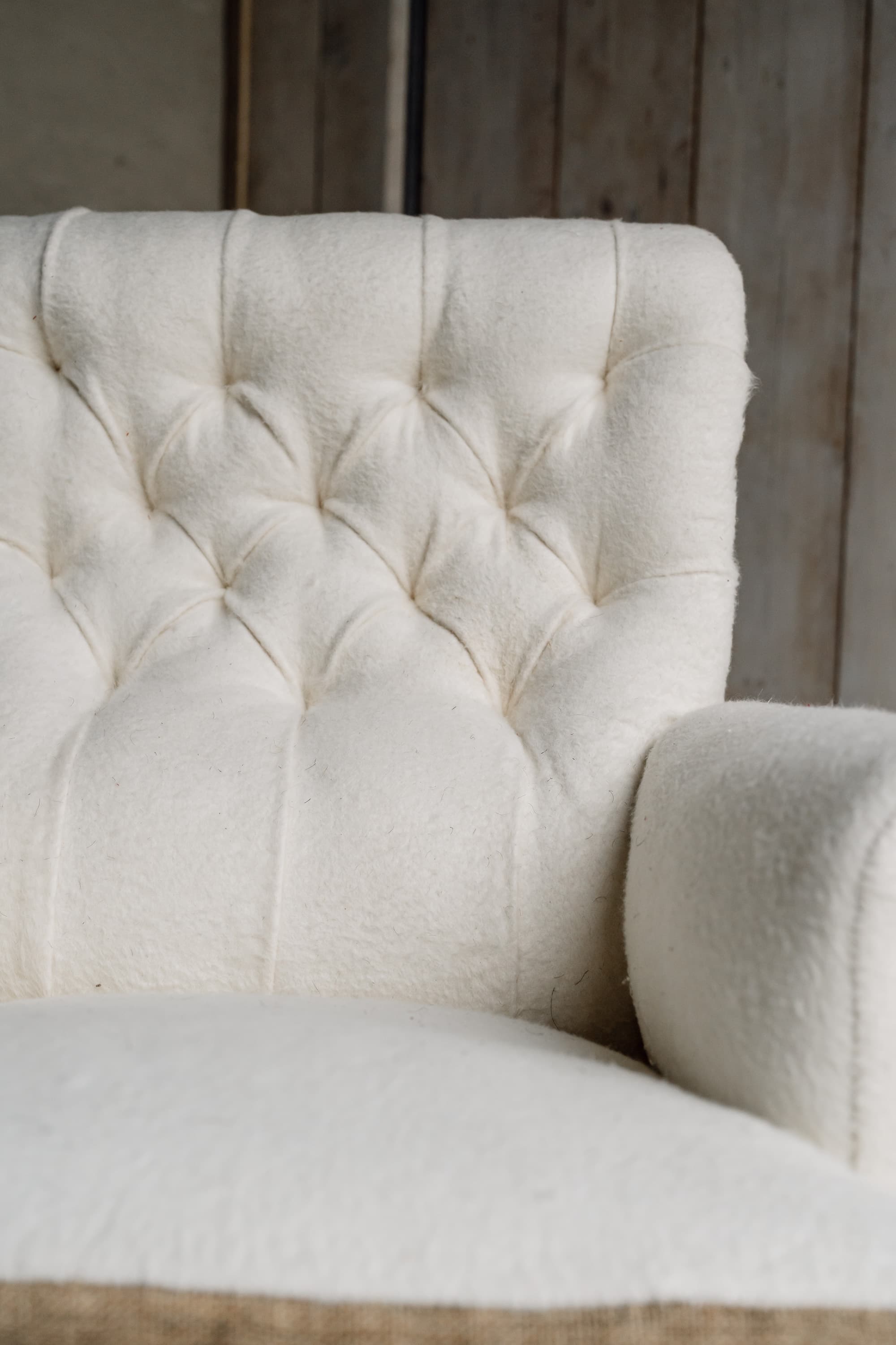 Late Victorian English Open Armchair c.1880